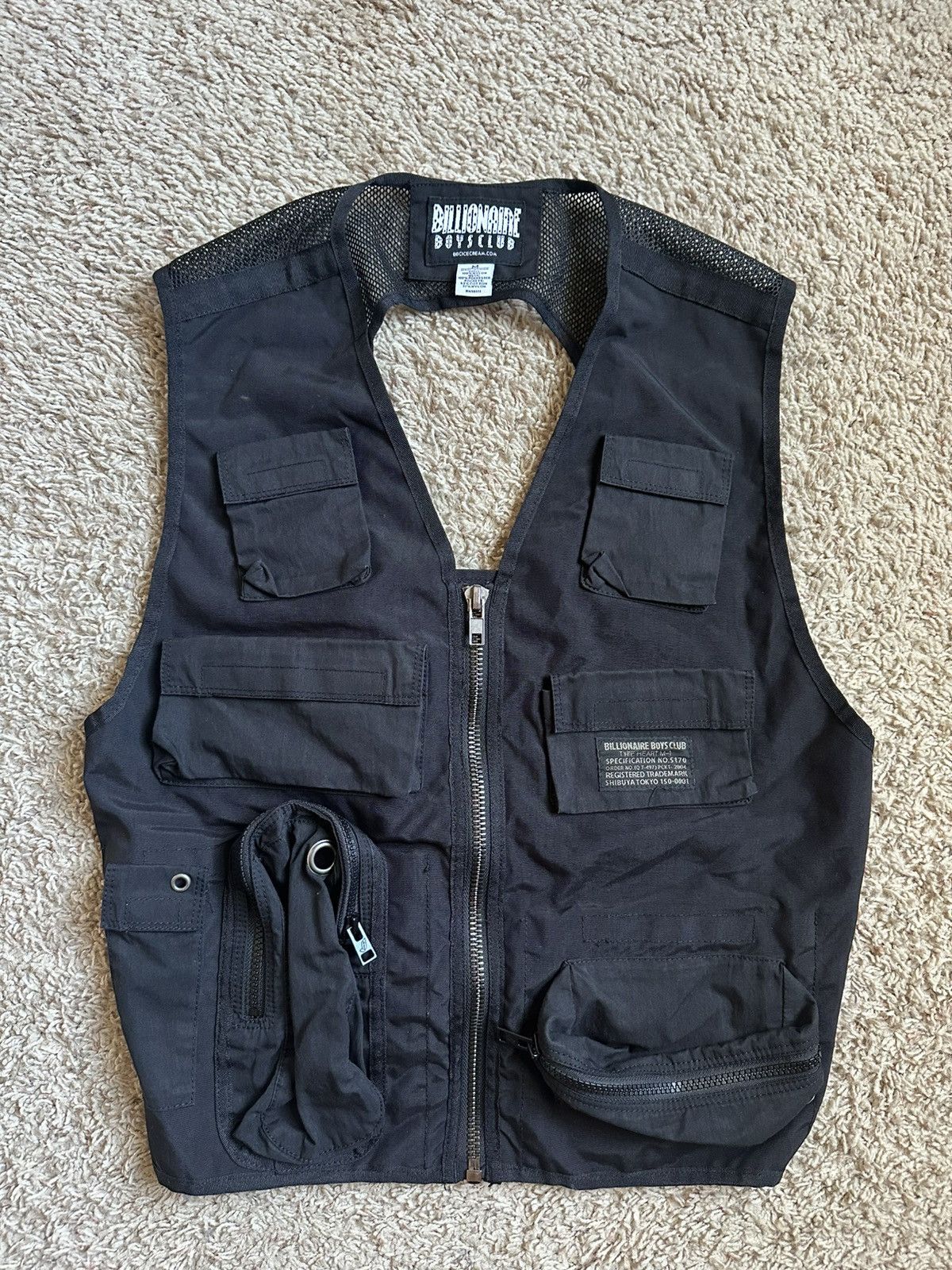 BBC ATG Zip Vest - Billionaire Boys Club Utility Vest