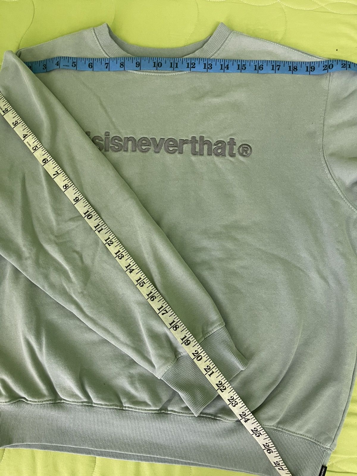 thisisneverthat Vintage thisisneverthat Embroidered Sweatshirt Size US S / EU 44-46 / 1 - 8 Thumbnail