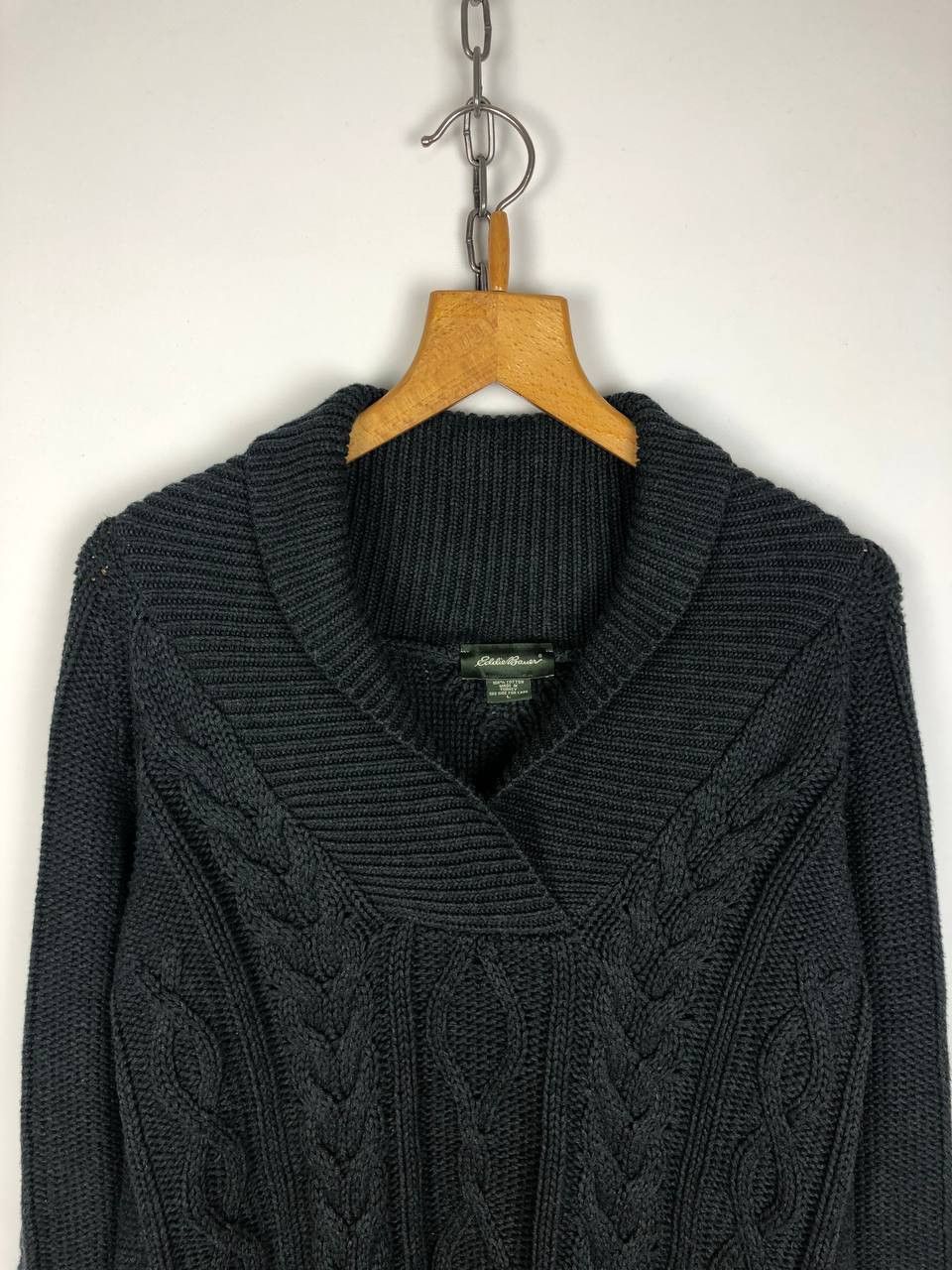 Eddie Bauer Eddie Bauer Cable Knit Cardigan Sweater size L Size US L / EU 52-54 / 3 - 2 Thumbnail
