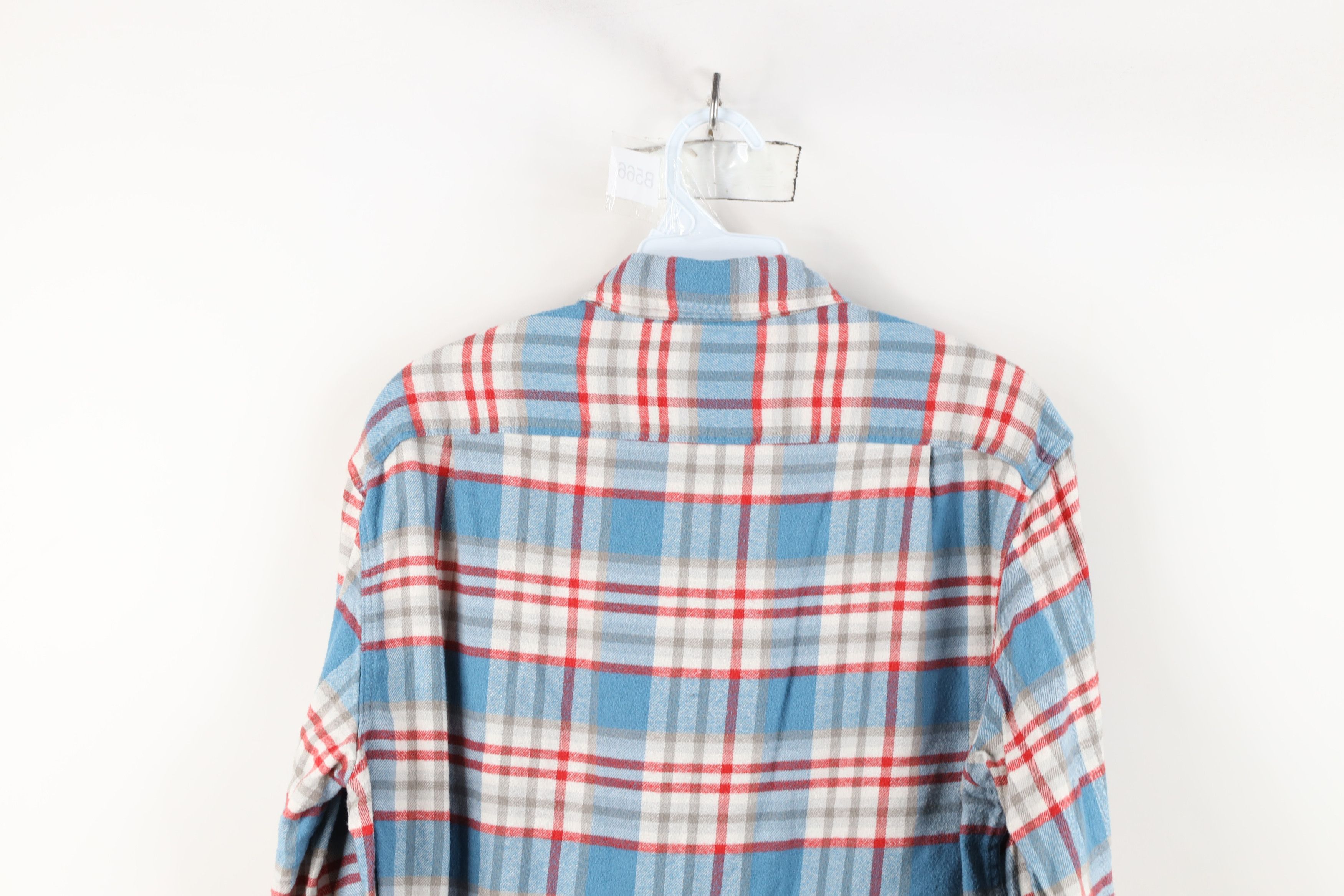 J.Crew × Vintage Vintage J Crew Long Sleeve Collared Button Shirt Plaid Size US M / EU 48-50 / 2 - 11 Thumbnail