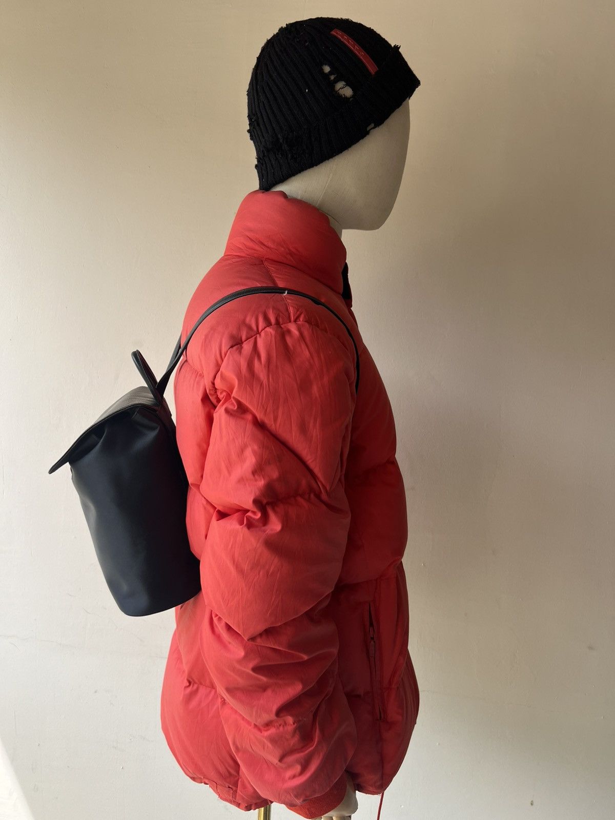Courreges Vintage Couregess Hybrid Leather Nylon Mini Backpack Size ONE SIZE - 4 Thumbnail