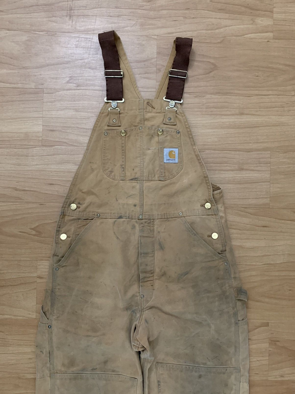 Carhartt 🏷️Carhartt Double-Knee Workwear Overalls (32x32) Size US 32 / EU 48 - 3 Thumbnail