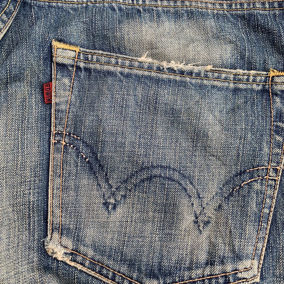 Edwin Vintage Two Tone Faded Edwin 503 Denime Jeans W35 Size US 35 - 11 Thumbnail