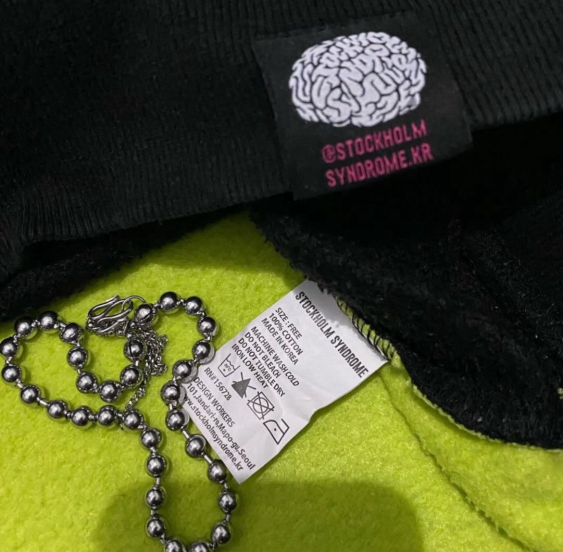 Japanese Brand Stockholm syndrome 2tone sweatshirt Size US L / EU 52-54 / 3 - 10 Thumbnail