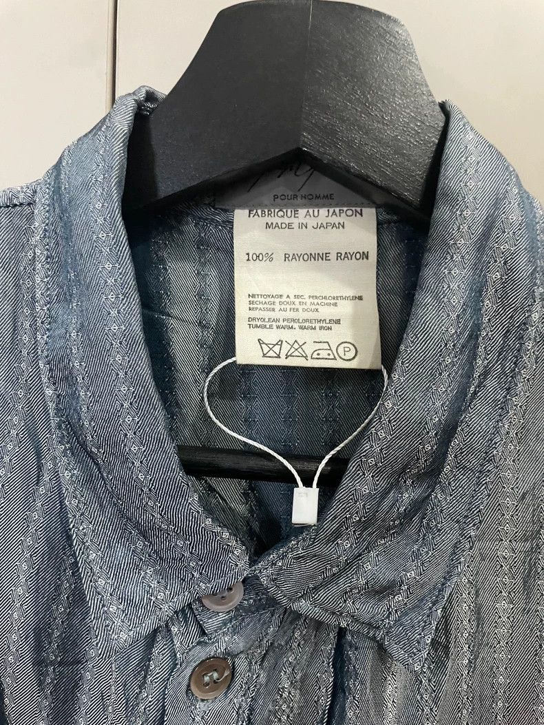 Yohji Yamamoto Yohji Yamamoto size os 1987ss short sleeve shirt Size US M / EU 48-50 / 2 - 2 Thumbnail