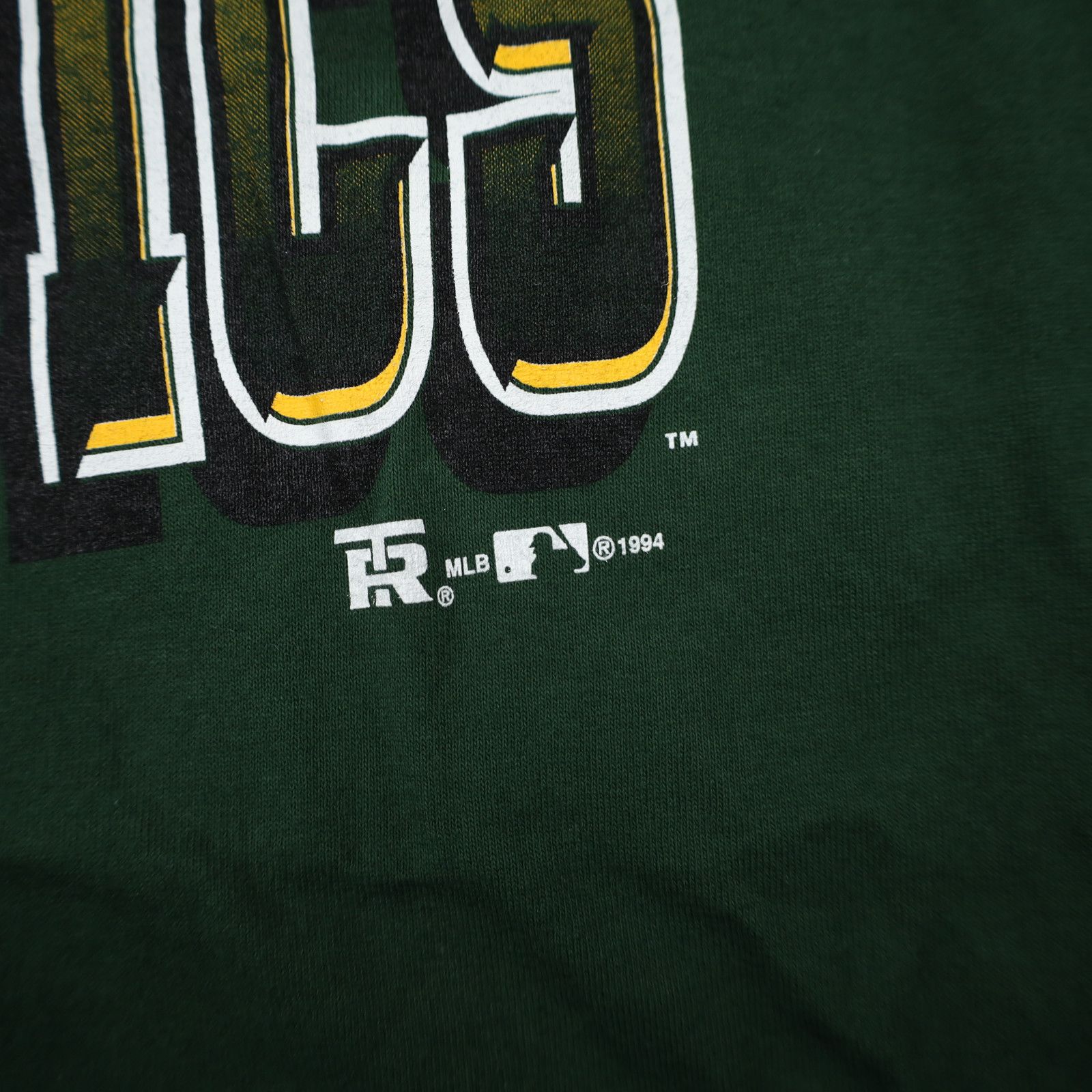 MLB × Vintage Vintage Oakland Athletics Graphic T Shirt Size US XL / EU 56 / 4 - 4 Thumbnail