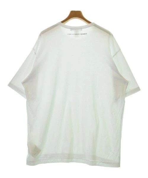 Comme des Garcons SHIRT T-Shirts Cotton Short Sleeve Plain Crewneck White Size US XL / EU 56 / 4 - 2 Thumbnail