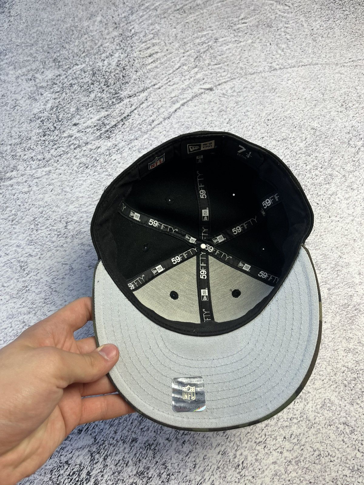 NFL Vintage Los Angeles Raiders Snapback Hat Size ONE SIZE - 11 Thumbnail