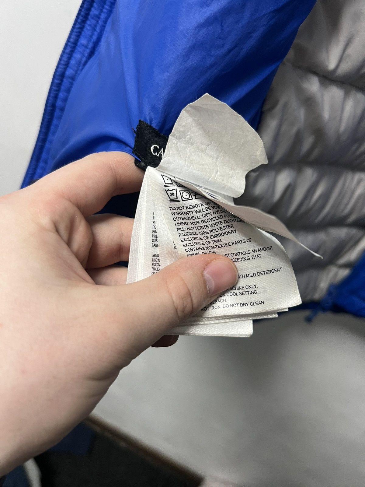 Canada Goose Canada Goose Polar Bear Micro Puffer Jacket Mens Size US M / EU 48-50 / 2 - 20 Thumbnail