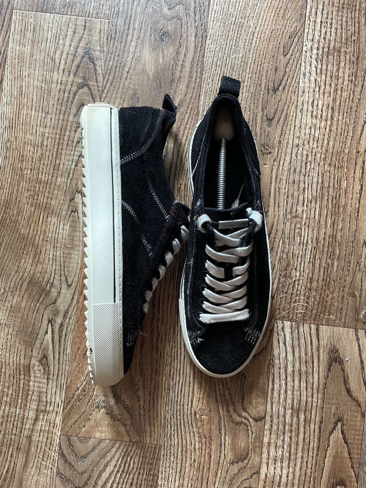 Represent Clo. Represent Alpha Low Black shoes rare Size US 11 / EU 44 - 2 Thumbnail