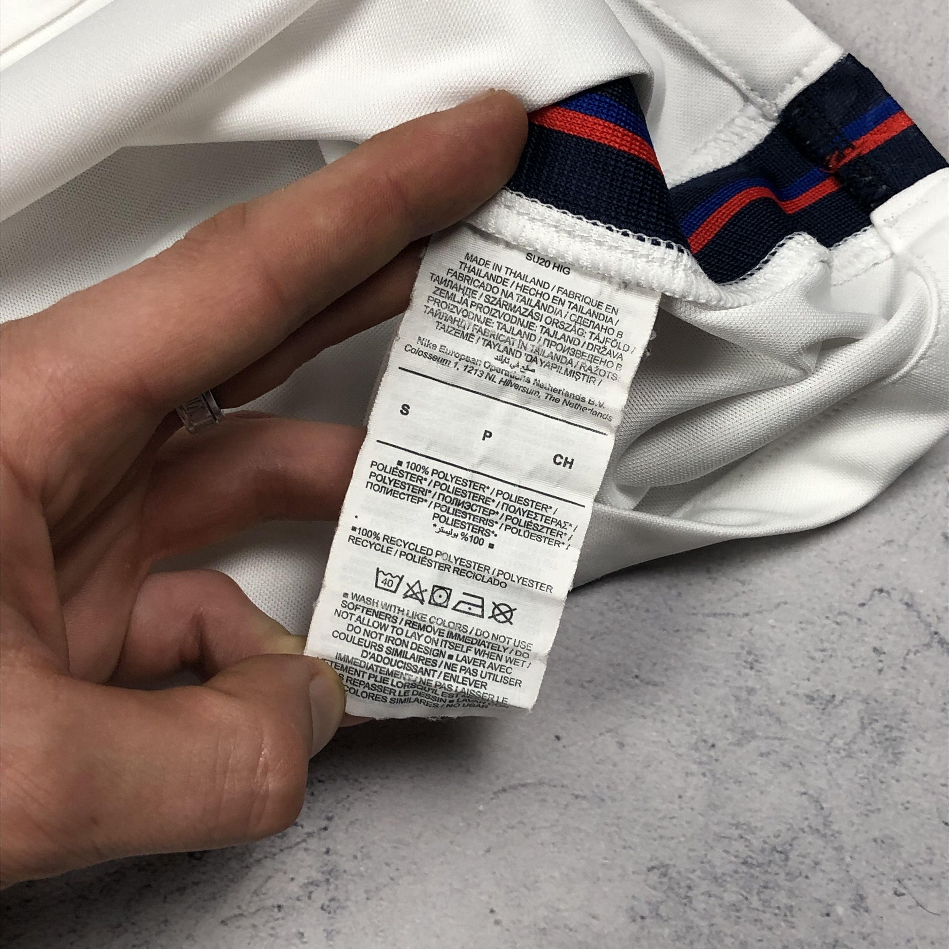 Nike England 2020-2021 Nike Home Soccer Football Jersey Size US S / EU 44-46 / 1 - 13 Thumbnail