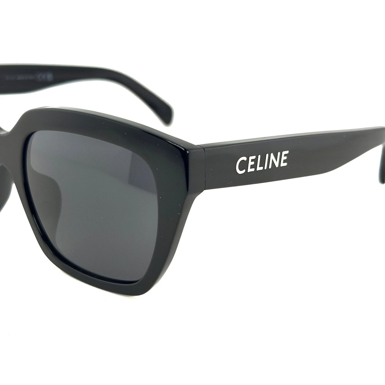 Celine CELINE 40198 MONOCHROMS Black Unisex Sunglasses CL40198F 01A Size ONE SIZE - 6 Thumbnail