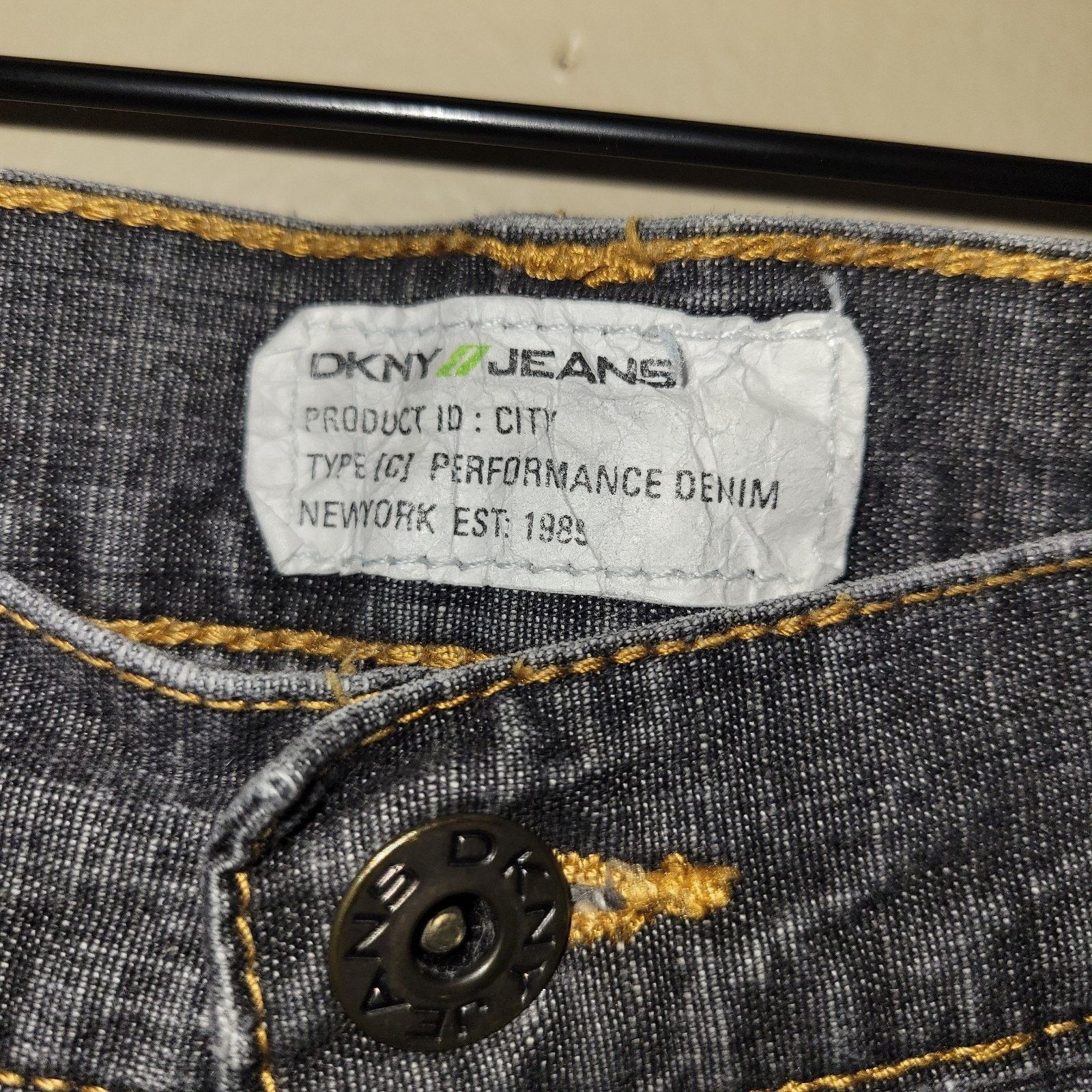 DKNY DKNY Jeans Soho Relaxed Fit Jeans Medium Dark Wash 36/34 Size US 36 / EU 52 - 5 Thumbnail
