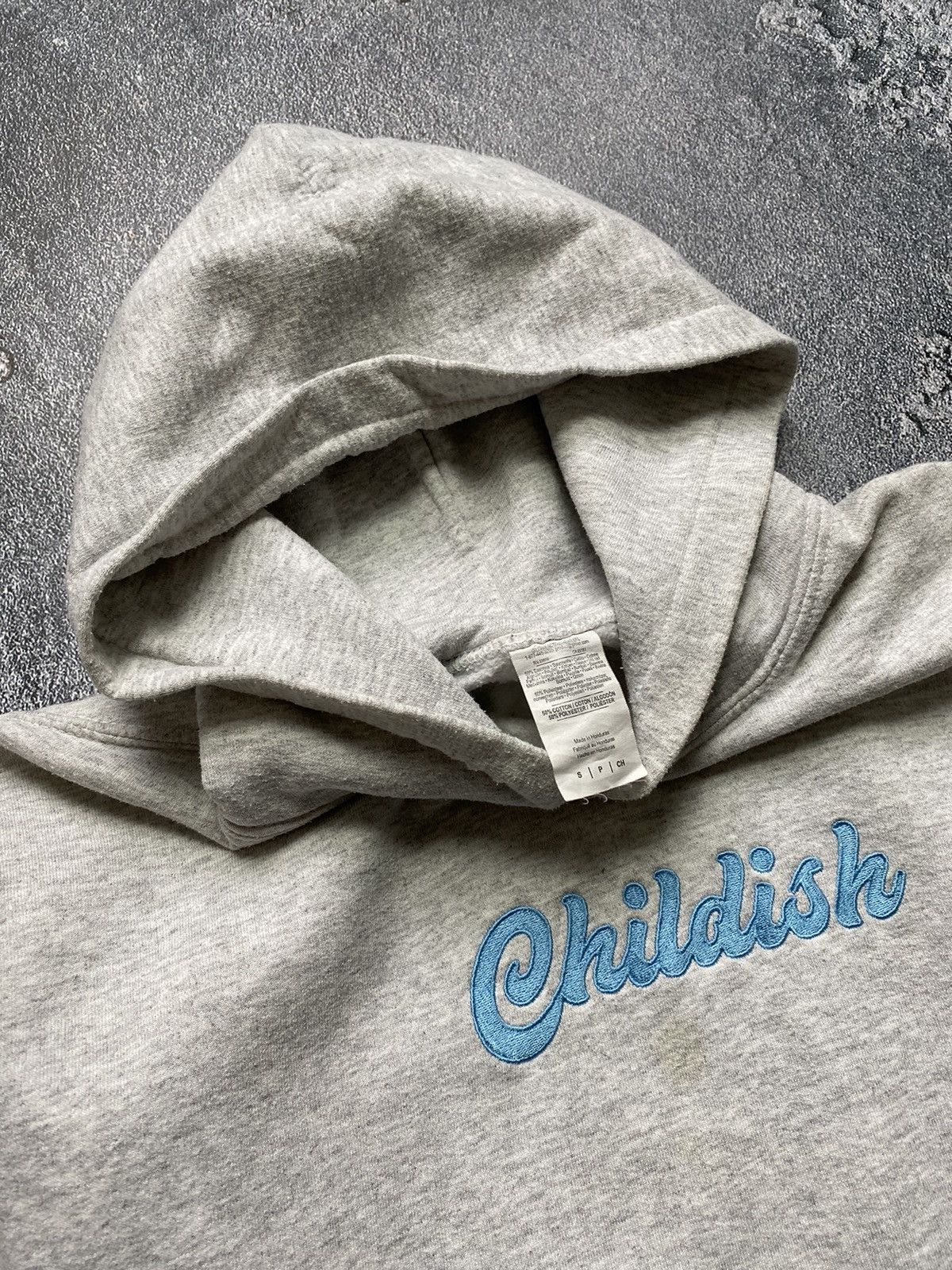 Vintage Childish VNTG 3/3 Collection Big Central Logo Grey Hoodie Size US S / EU 44-46 / 1 - 8 Thumbnail