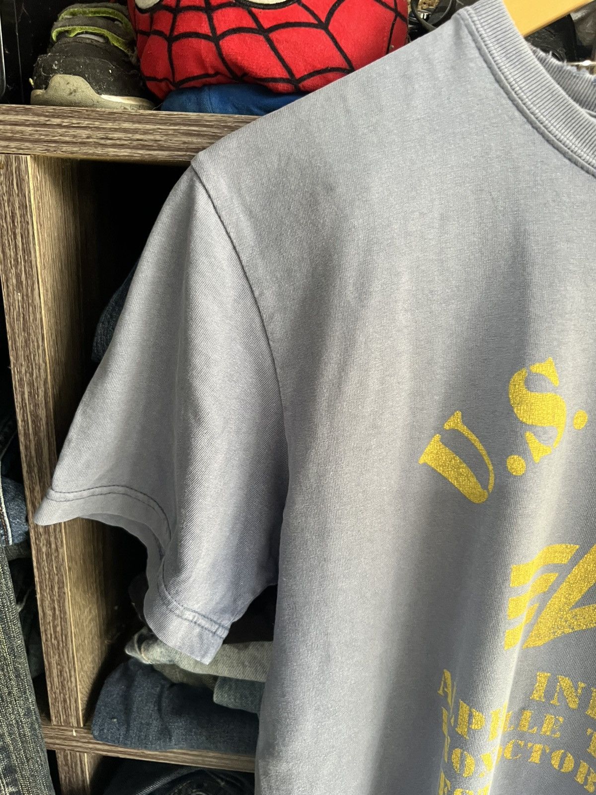 Alpha Industries 🔥Sun Faded Vintage Alpha Industries US Navy Tee Size US M / EU 48-50 / 2 - 4 Thumbnail