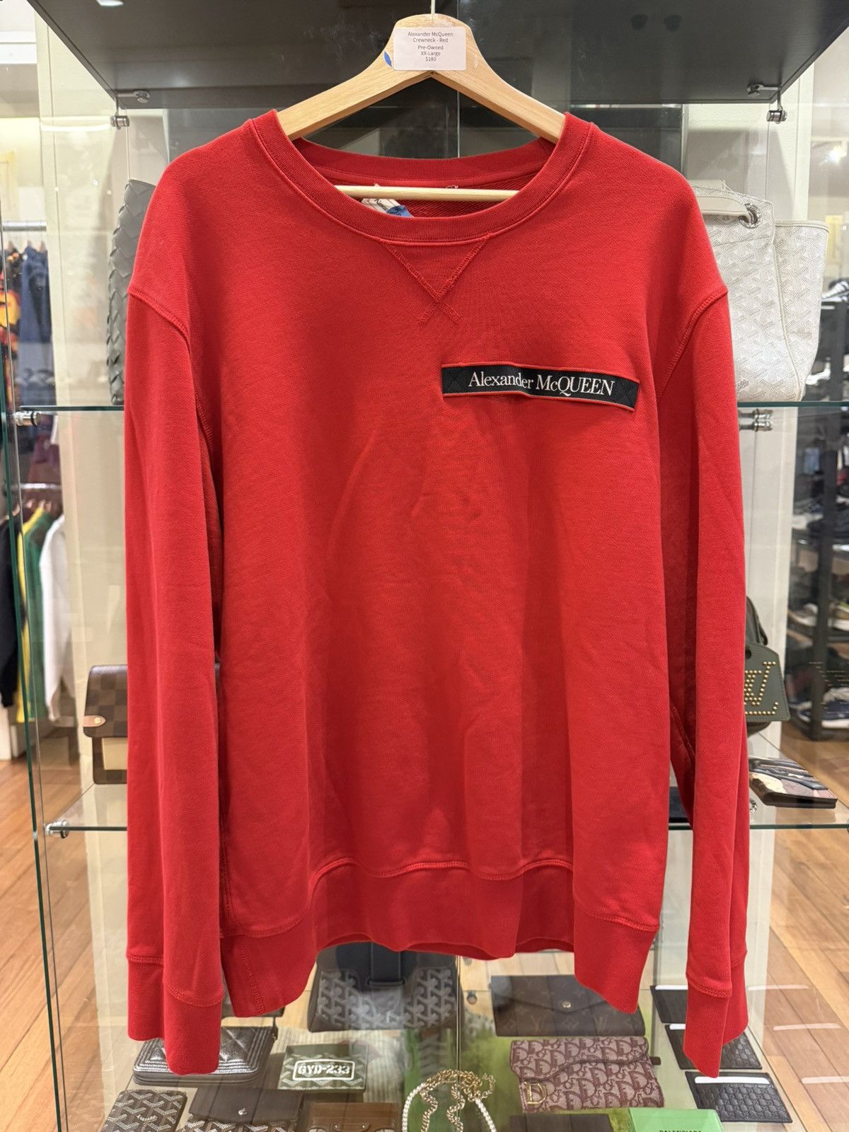 Alexander McQueen Crewneck - Red