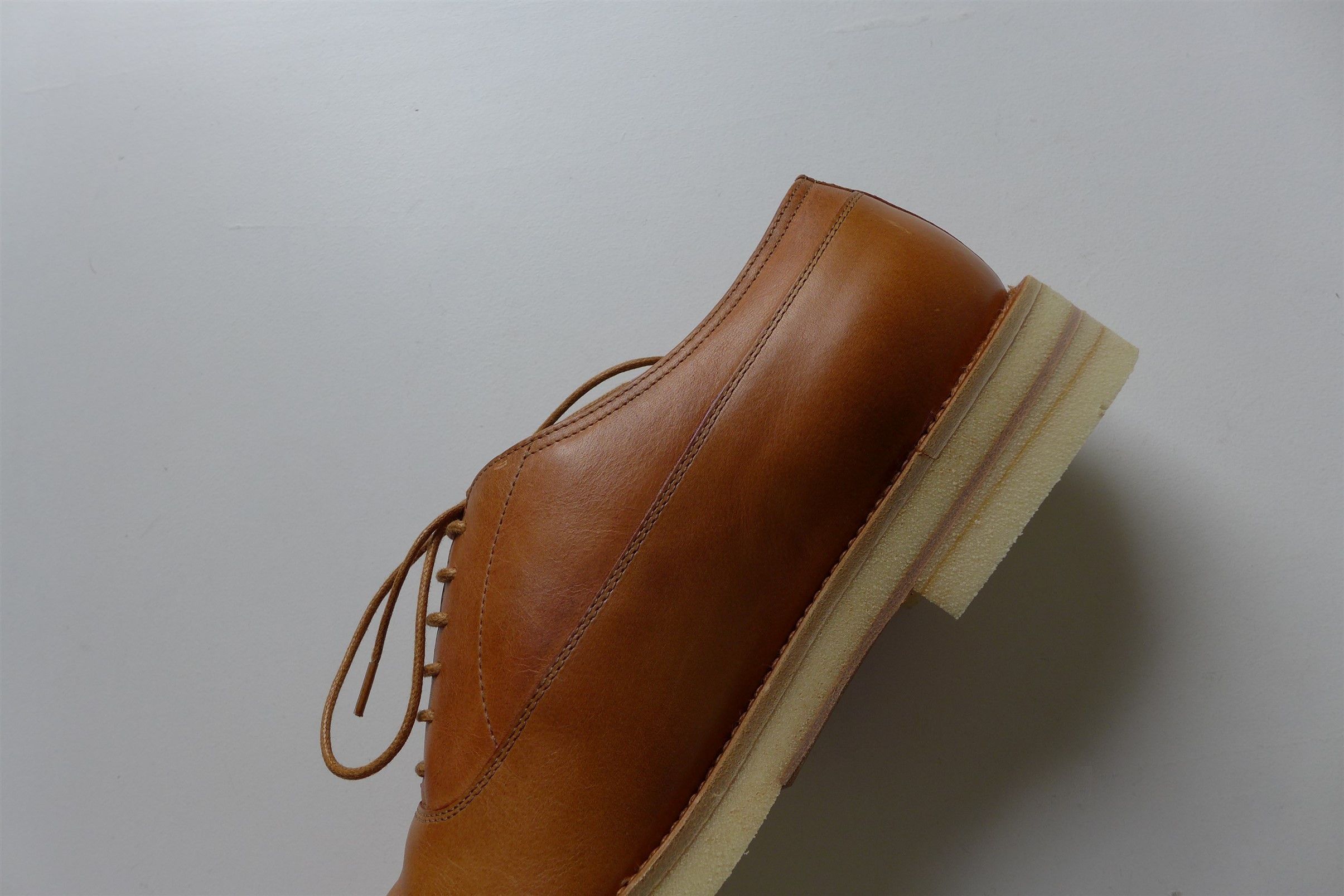 Maison Margiela Margiela Oxford Shoes - Vegetable Tanned Calf Leather Size US 8 / EU 41 - 13 Thumbnail