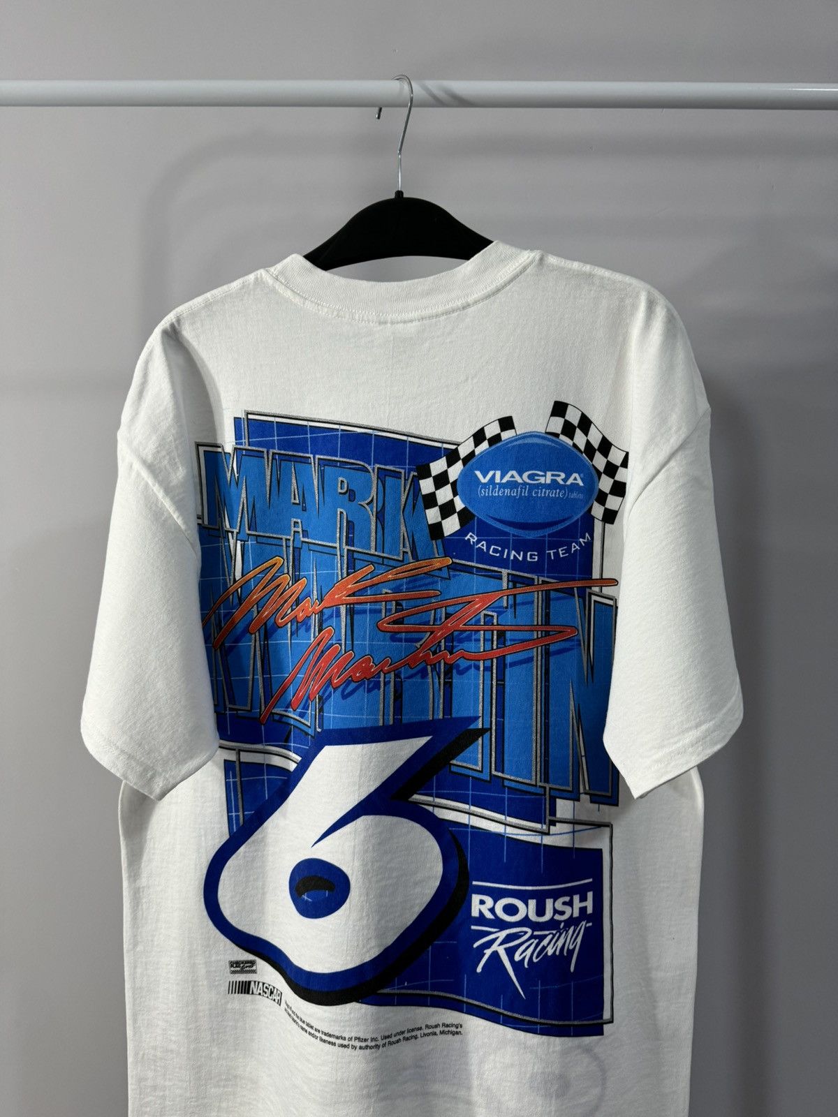 NASCAR Vintage Nascar Mark Martin 6 Roush Racing Size US L / EU 52-54 / 3 - 4 Thumbnail