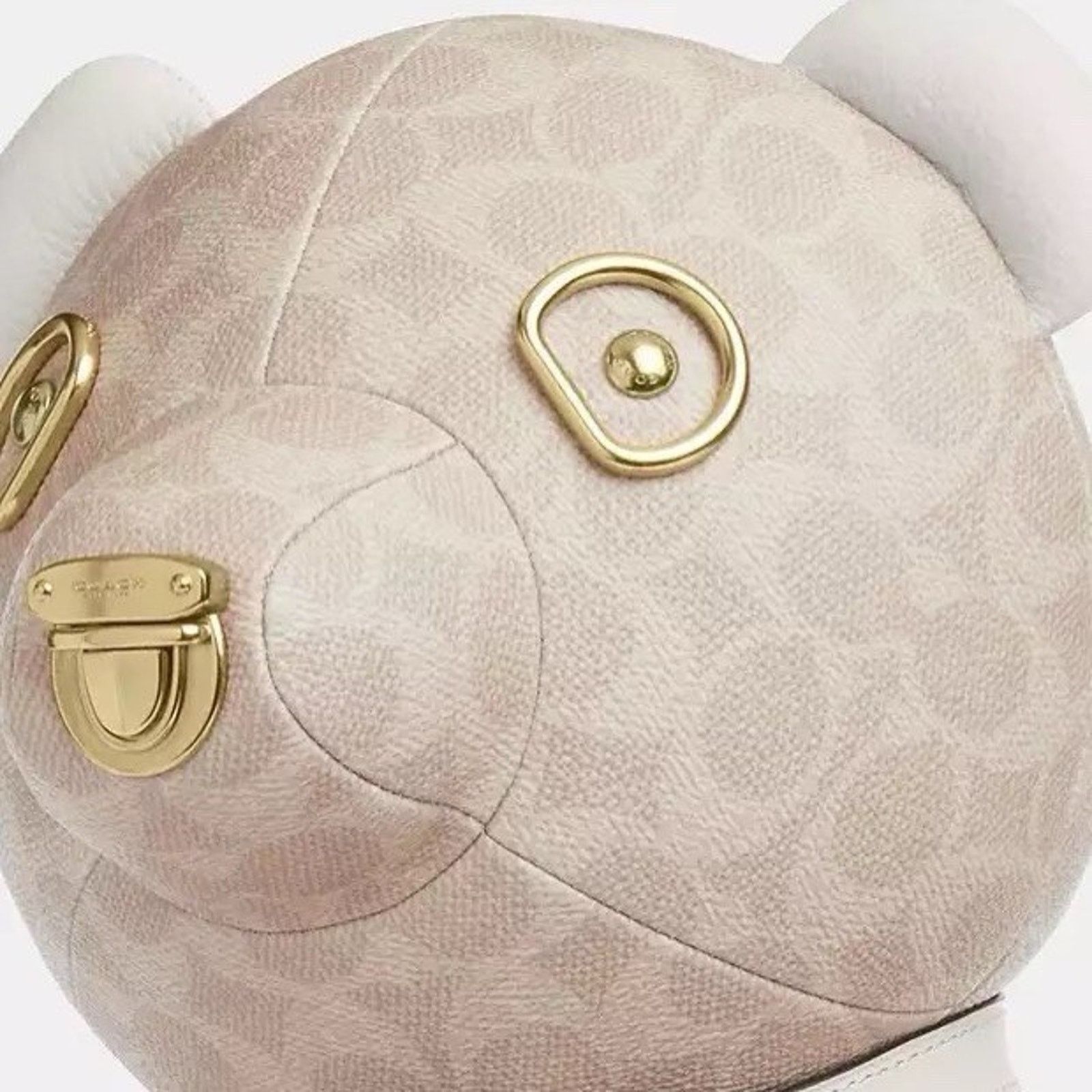 Coach NWT COACH Large Collectible Bear Teddy Bear CE974 Chalk Size ONE SIZE - 3 Thumbnail