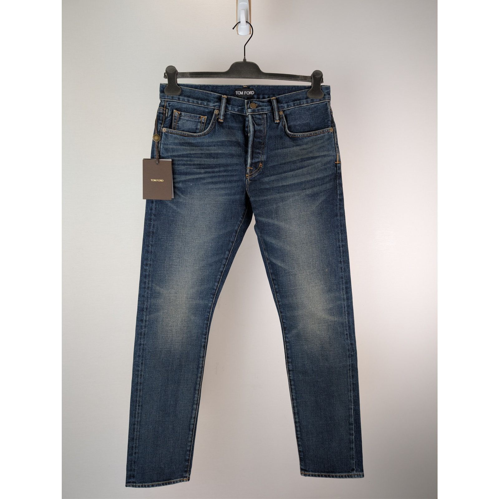 Tom Ford o1rshd1 Slim Jeans in Navy Size US 34 / EU 50 - 1 Thumbnail