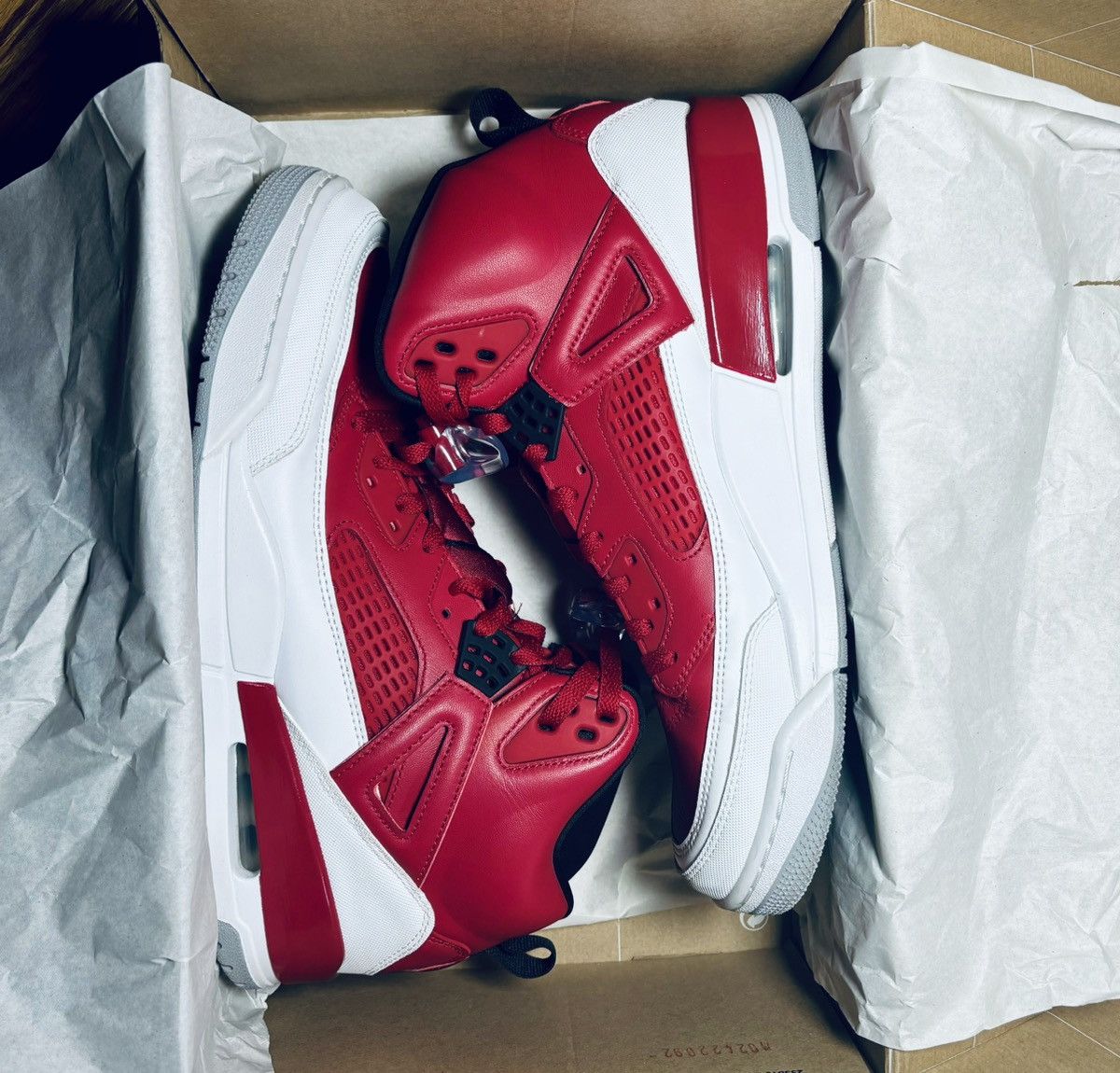 Jordan Brand Air Jordan Spizike - Gym Red - Men’s Size 12 Size US 12 / EU 45 - 9 Thumbnail