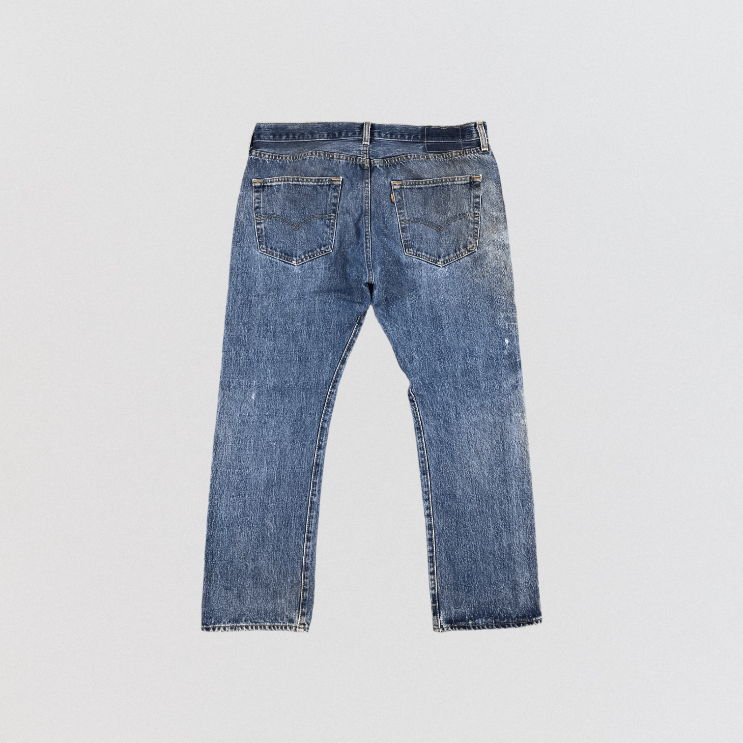 Levi's × Vintage Vintage Blue Wash Levis 501 Jeans-JM1803 Size US 39 - 2 Thumbnail