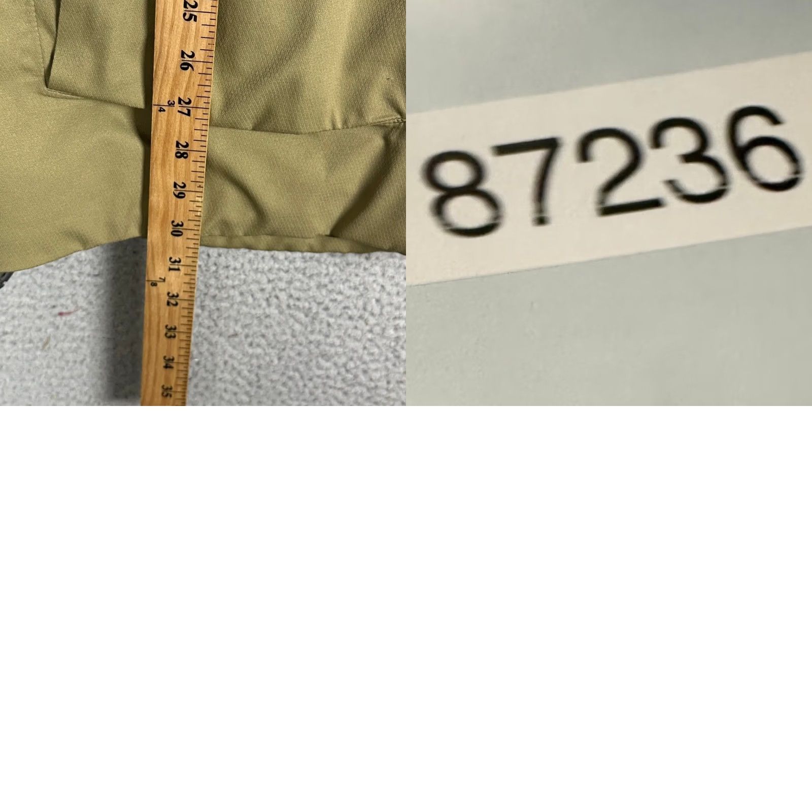 Vintage REI Jacket Mens Large Olive Green Insulated Field Military Zip Pocket Size US L / EU 52-54 / 3 - 8 Thumbnail