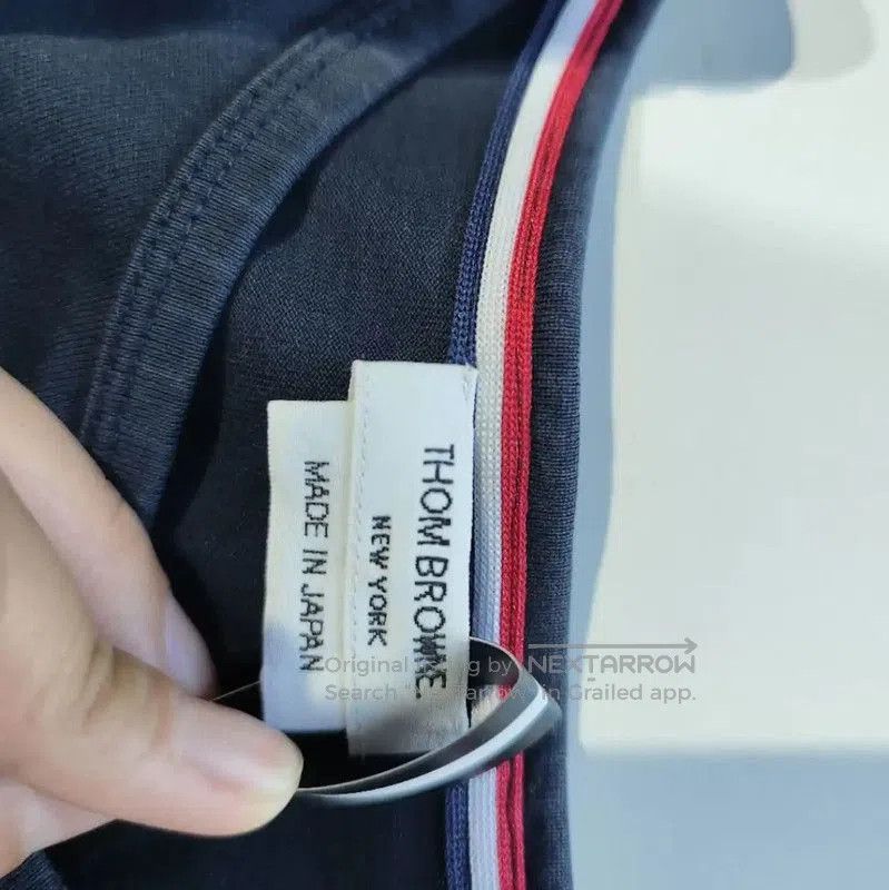 Thom Browne Thom Browne Women's Navy Cotton Sweatshirt . Size M / US 6-8 / IT 42-44 - 3 Thumbnail