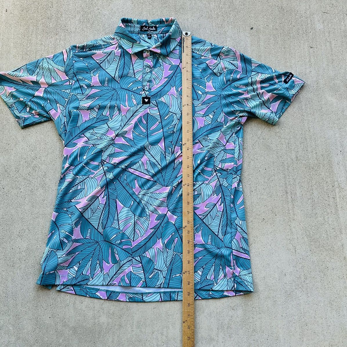 Bad Birdie Bad Birdie Golf Polo Shirt Men Size Medium Floral AOP Size US M / EU 48-50 / 2 - 7 Thumbnail