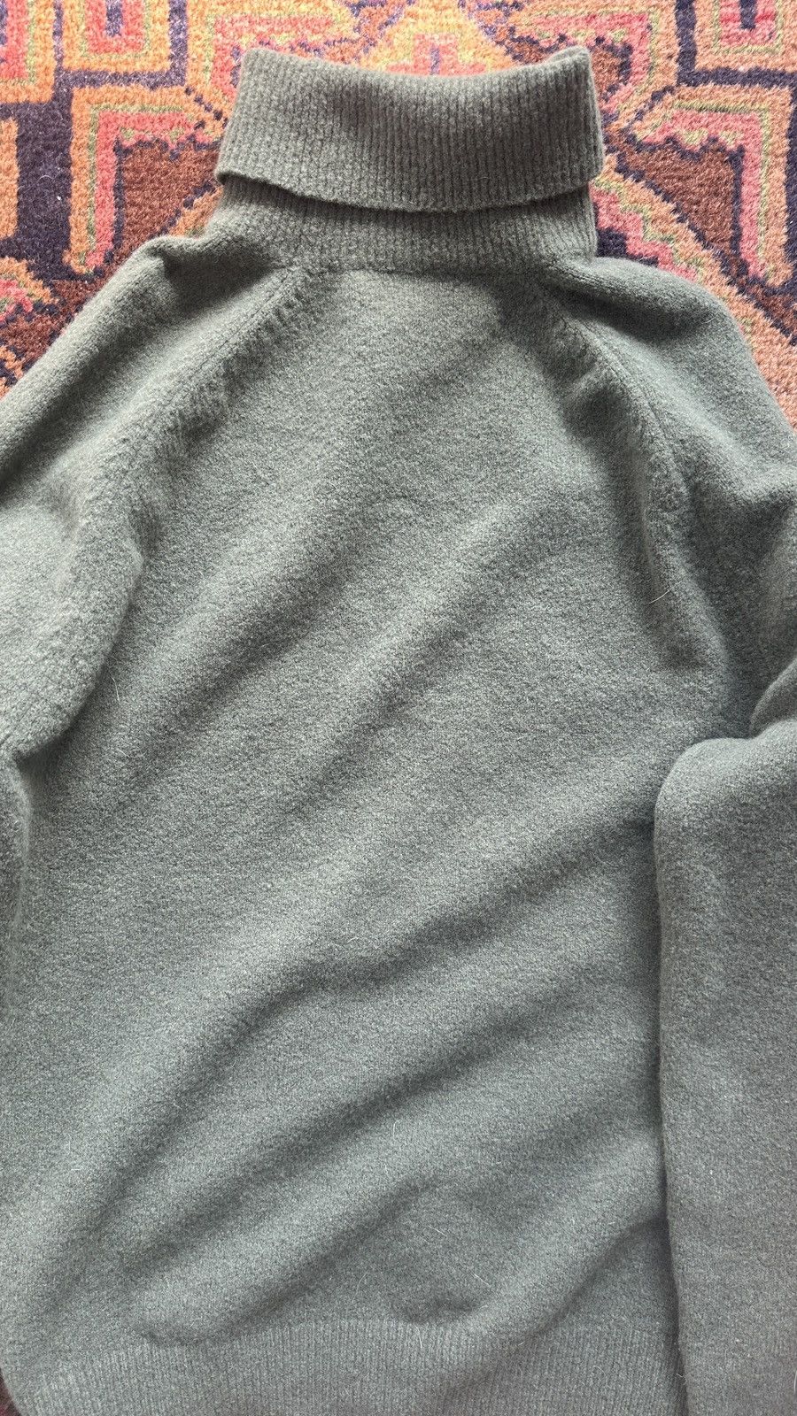 Aime Leon Dore Aime Leon Dore Boiled Wool Moss Green Turtleneck Size US M / EU 48-50 / 2 - 3 Thumbnail