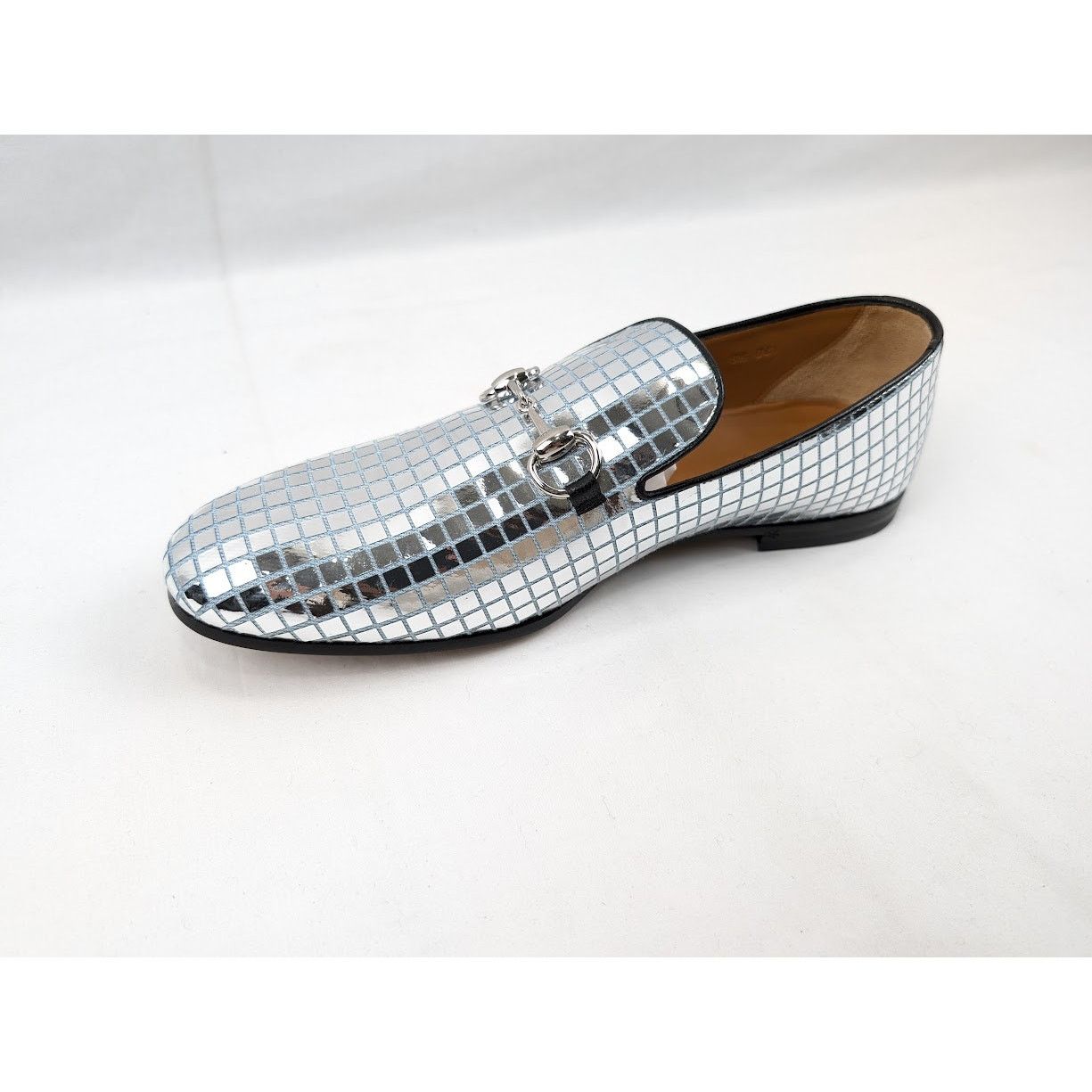 Gucci o1rshd1 Crispy Loafers in Silver Size US 9 / EU 42 - 9 Thumbnail