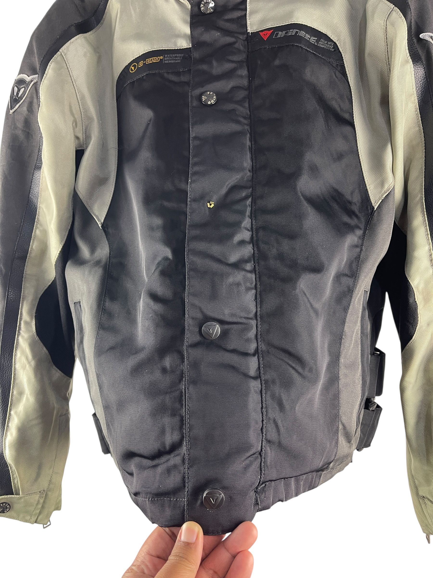 Dainese Dainese D-Dry Motorcycle Jacket Black Silver Touring Riding Size M / US 6-8 / IT 42-44 - 13 Thumbnail