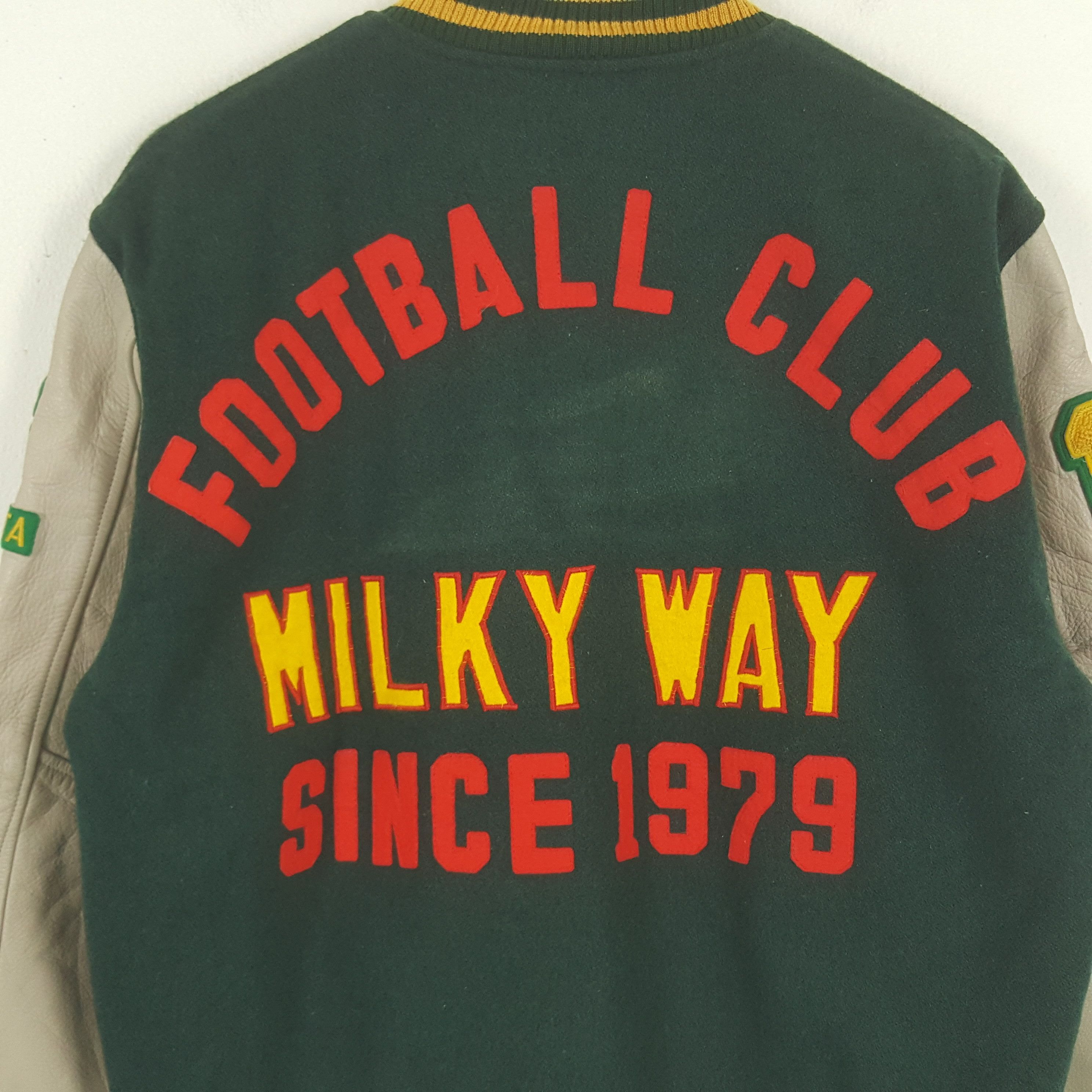 NFL Vintage Milky Way Football Club Varsity Jacket C291N23 Size US M / EU 48-50 / 2 - 2 Thumbnail
