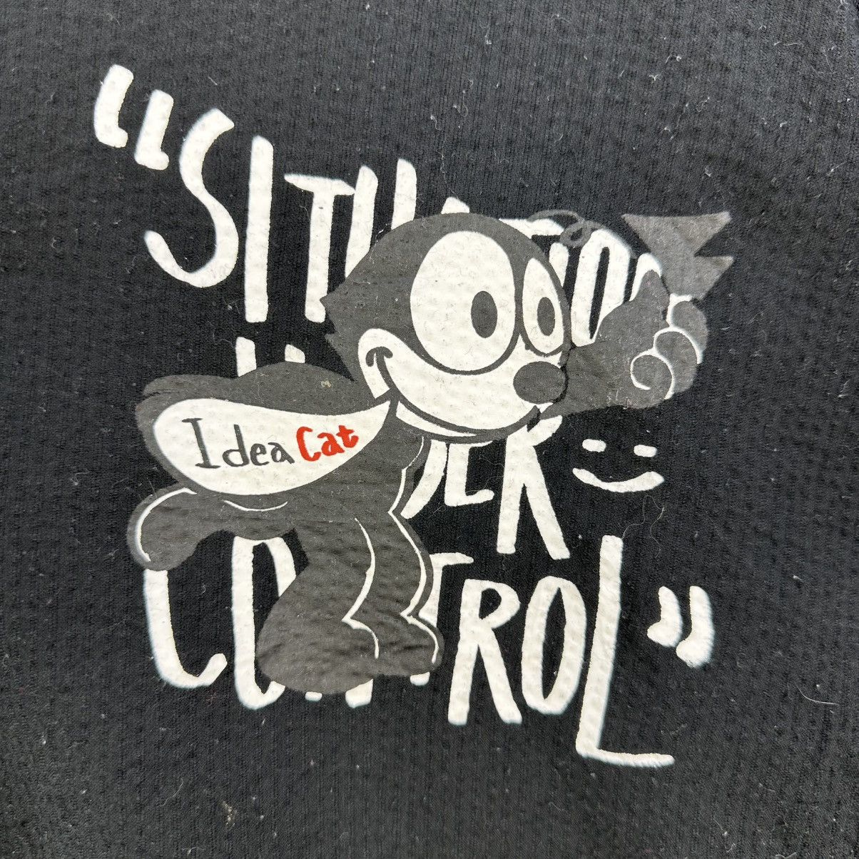 Anime Felix the Cat Cartoon Pullover Kimono Size US L / EU 52-54 / 3 - 7 Thumbnail