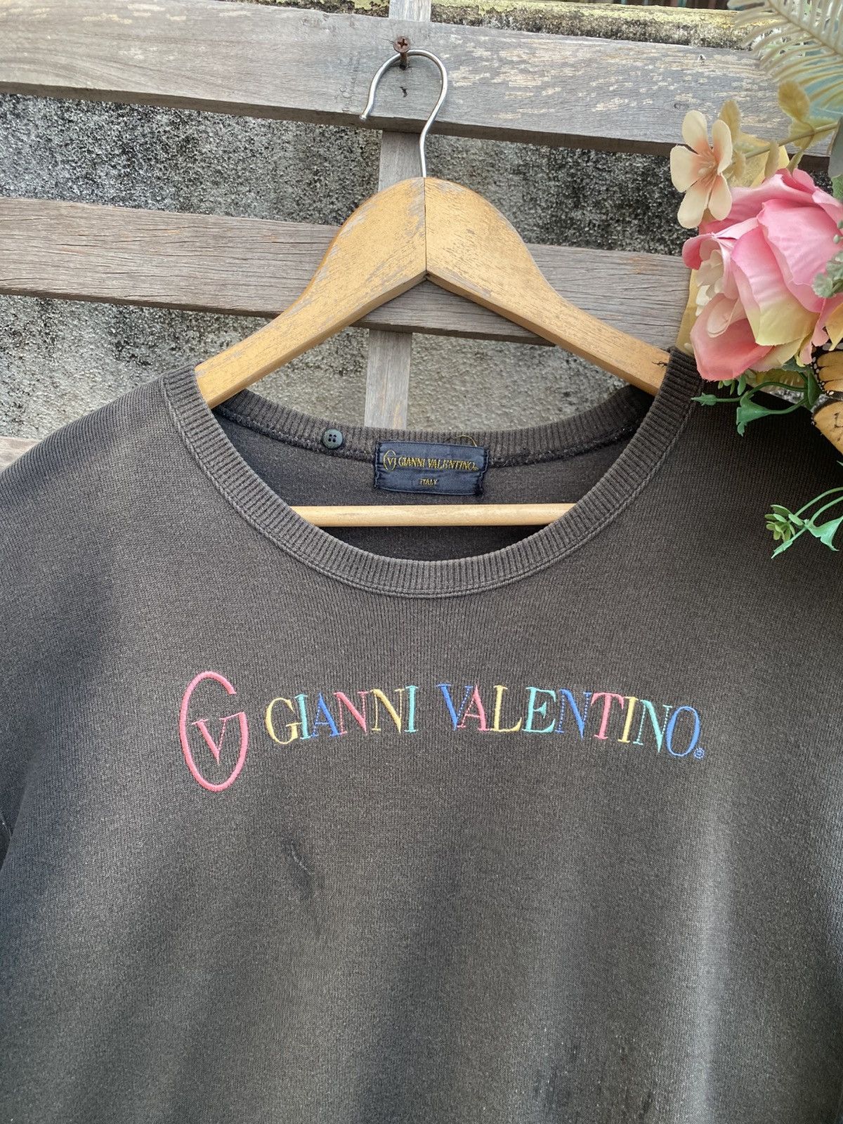 Gianni Valentino 🔥 Sunfaded 🔥 Gianni Valentino Sweatshirt Size US M / EU 48-50 / 2 - 6 Thumbnail