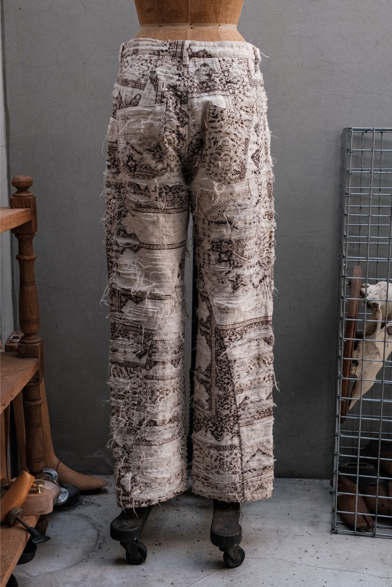 Professor.E Professor.E - E BORO JEANS 22FW-PE-TRL-02 White Size US 31 - 6 Thumbnail
