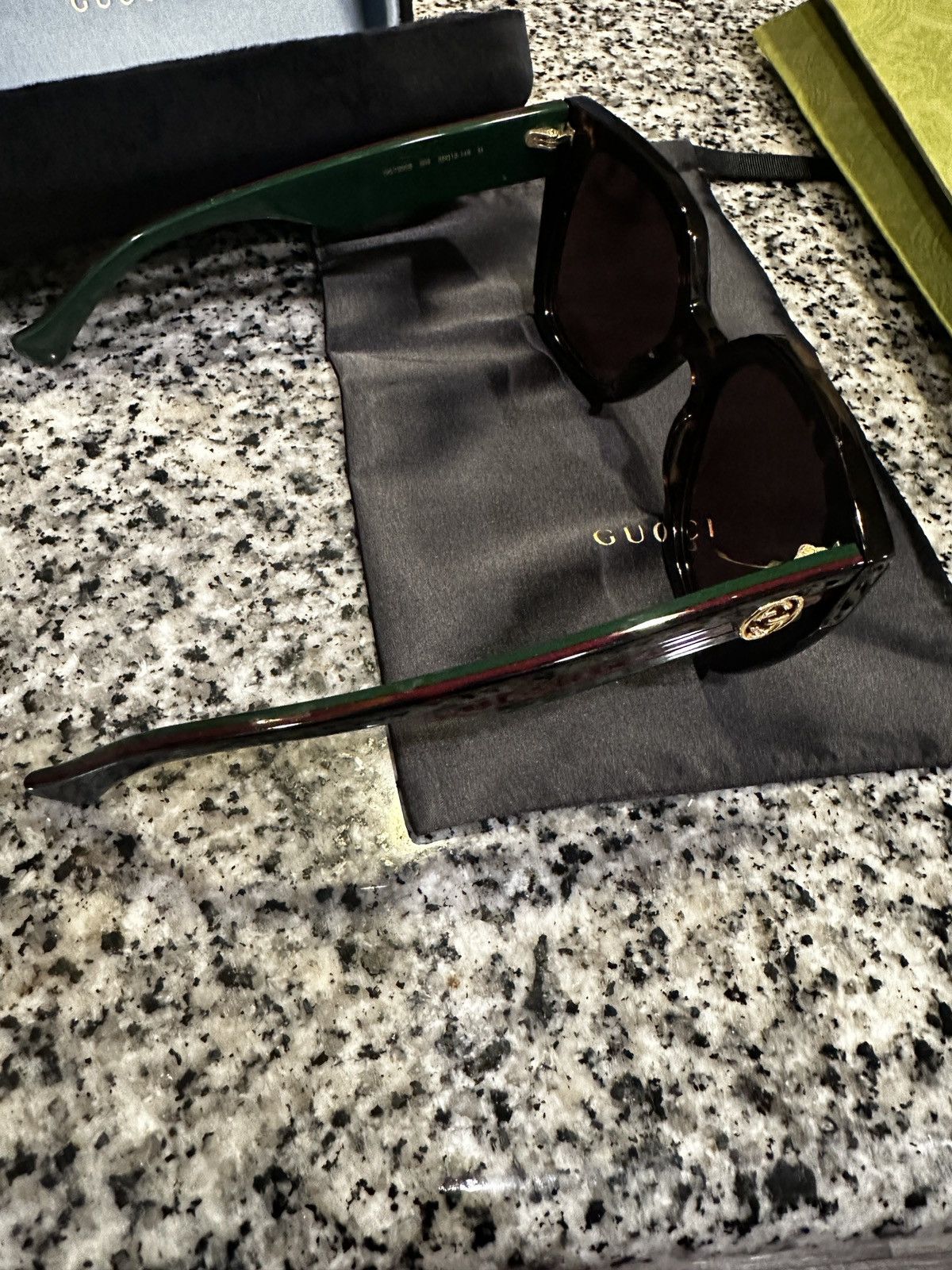 Gucci Gucci Oversized Sunglasses Size ONE SIZE - 7 Thumbnail