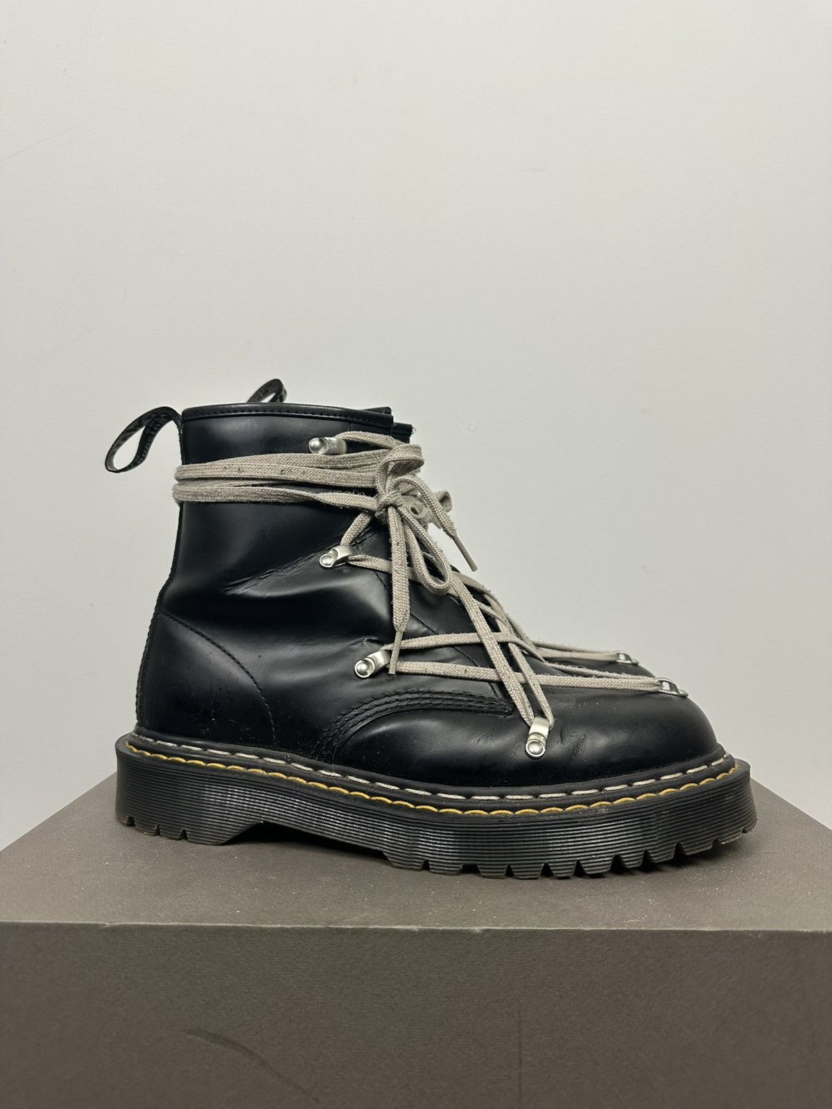 Dr. Martens × Rick Owens Pentalace 1460 Bex Boots Size US 10 / EU 43 - 6 Thumbnail