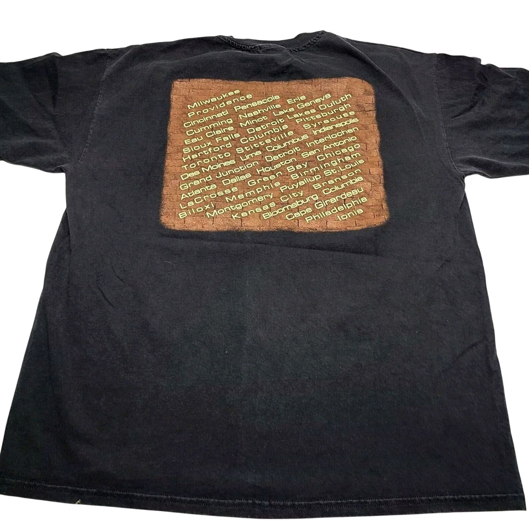 Hanes VINTAGE Vince Gill 1995 Concert Tour T-Shirt Men XL Black Hanes Crew Neck Short Sleeve Graphic Print Music 90s Shirt Mens Size US XL / EU 56 / 4 - 5 Thumbnail