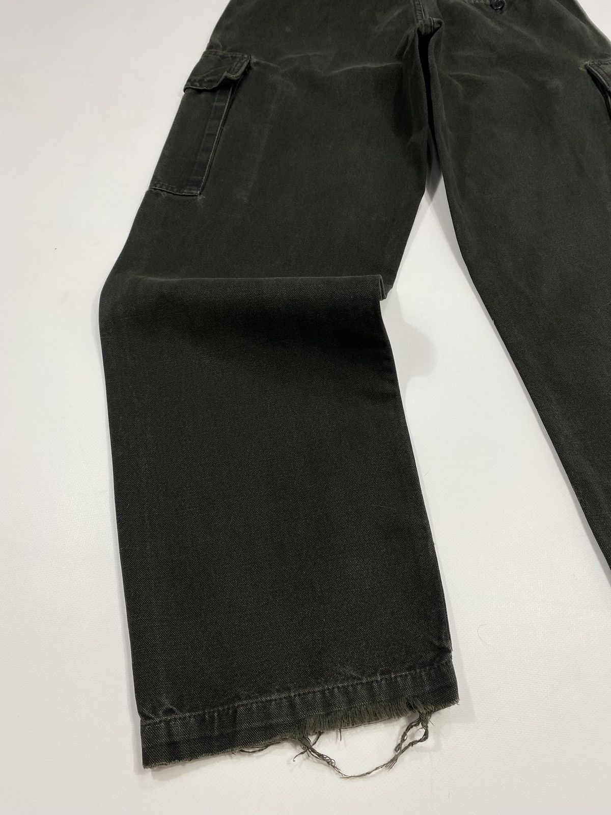 Levi's LASTDROP🔥90s Levis 676 Distressed Sunfaded Cargo Baggy Pants Size US 30 / EU 46 - 6 Thumbnail