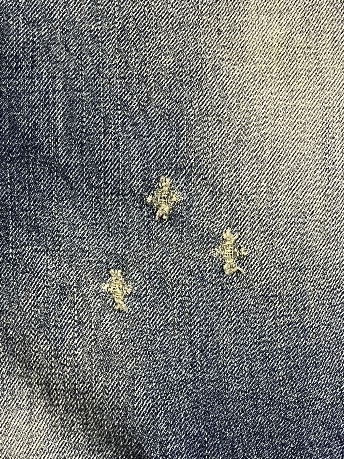 GOSTAR DE FUGA Archival japanese GOSTAR DE FUGA dirt trucker denim jacket Size US XS / EU 42 / 0 - 12 Thumbnail