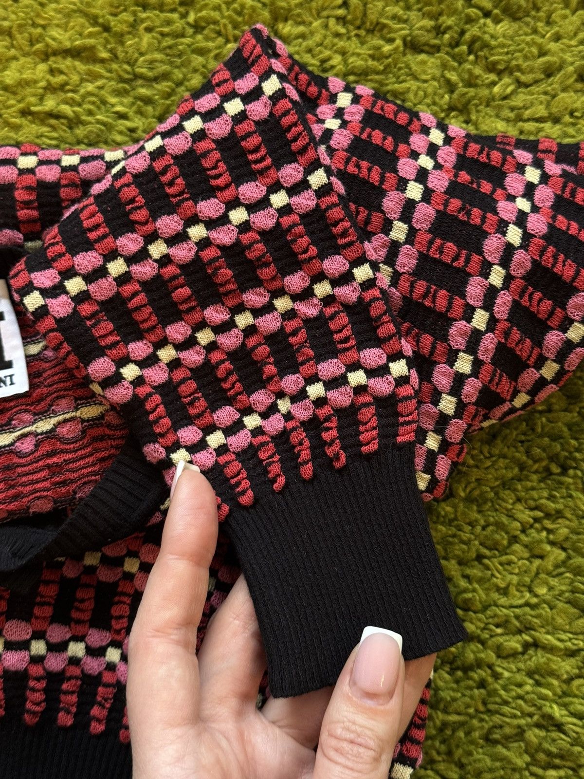 Designer × Missoni Missoni coloured cardigan sweater Size S / US 4 / IT 40 - 3 Thumbnail