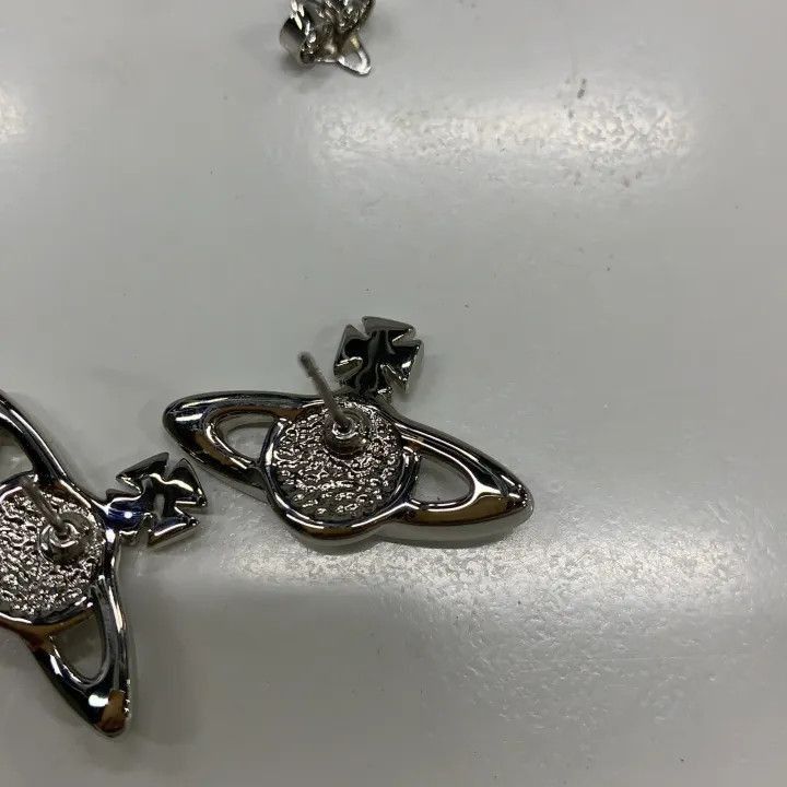 Vivienne Westwood Vivienne Westwood Mini Bas Relief Studs Earrings Size ONE SIZE - 2 Thumbnail