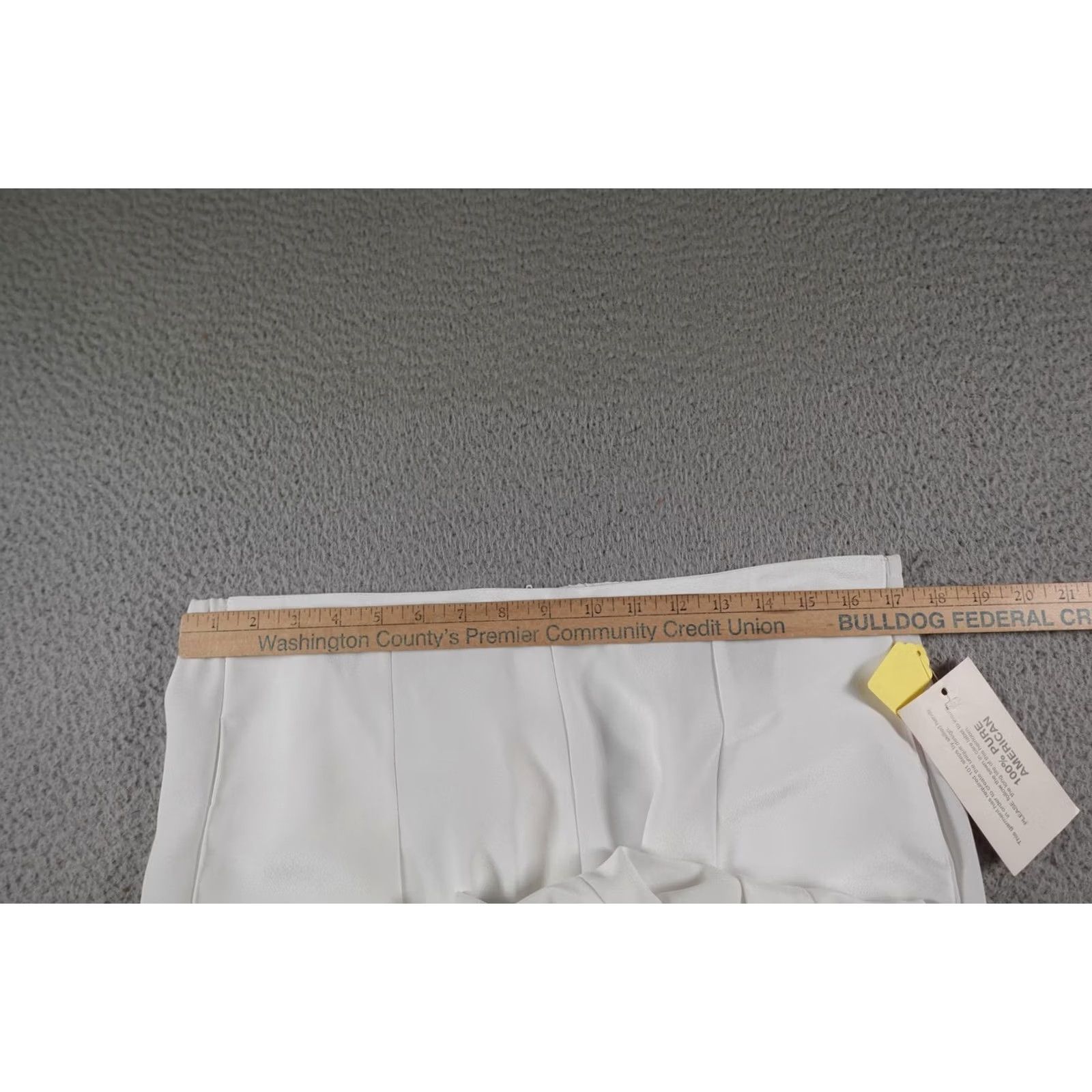 Vintage VINTAGE 1849 Authentic Ranchwear Skirt Womens Medium White Western Cowgirl 90s Size 32" / US 10 / IT 46 - 7 Thumbnail