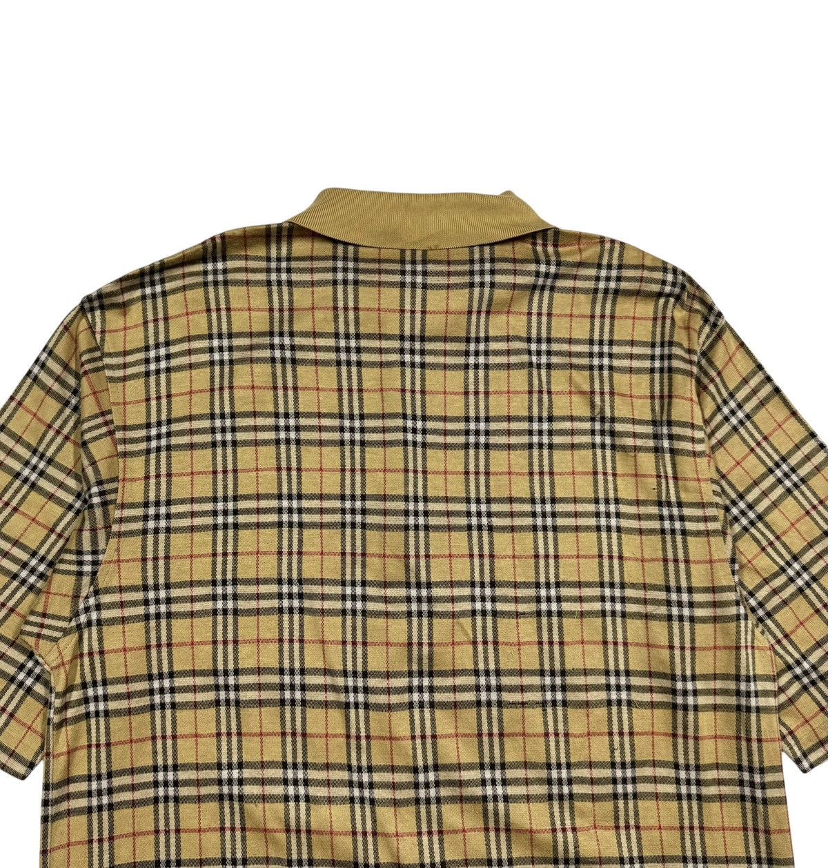 Burberry Vtg🔥Burberrys Novacheck Polo Shirt Made In Usa Size US M / EU 48-50 / 2 - 11 Thumbnail