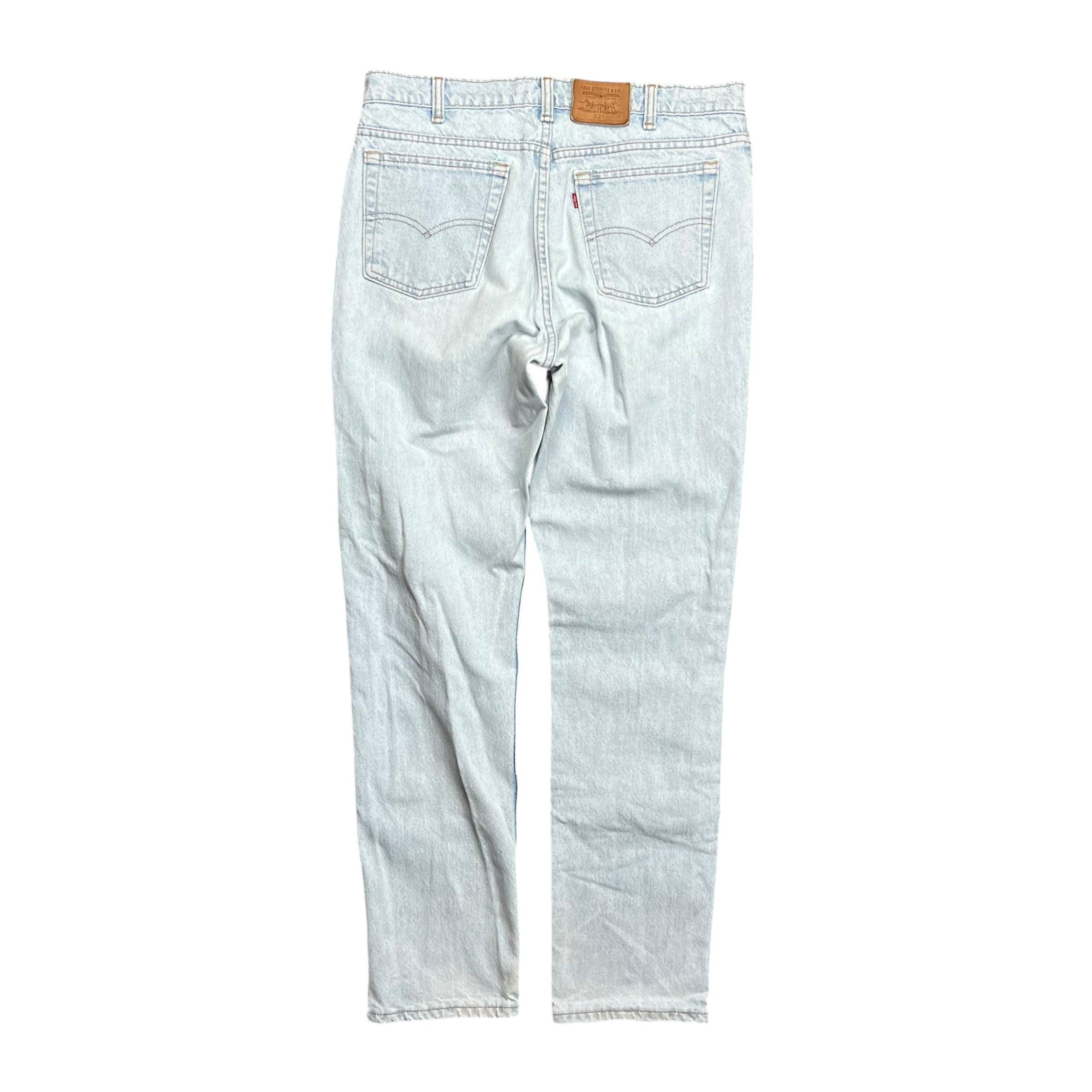 Levi's Vintage Clothing Levi's 531 Light Wash Jeans - 32" Size US 32 / EU 48 - 4 Thumbnail