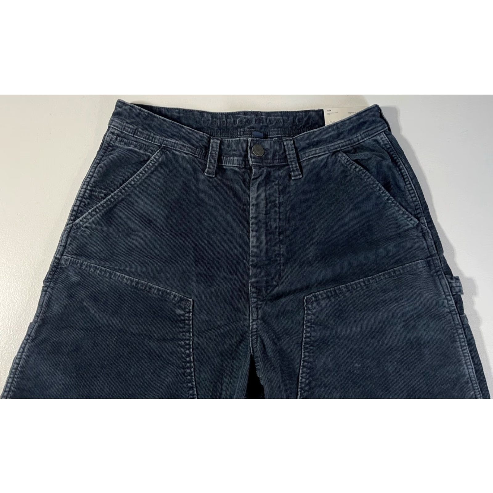 American Eagle Outfitters NWT American Eagle Outfitters Men’s Corduroy Flex Carpenter Pants 30 Blue Straight Leg Relaxed Denim? Size US 30 / EU 46 - 4 Thumbnail