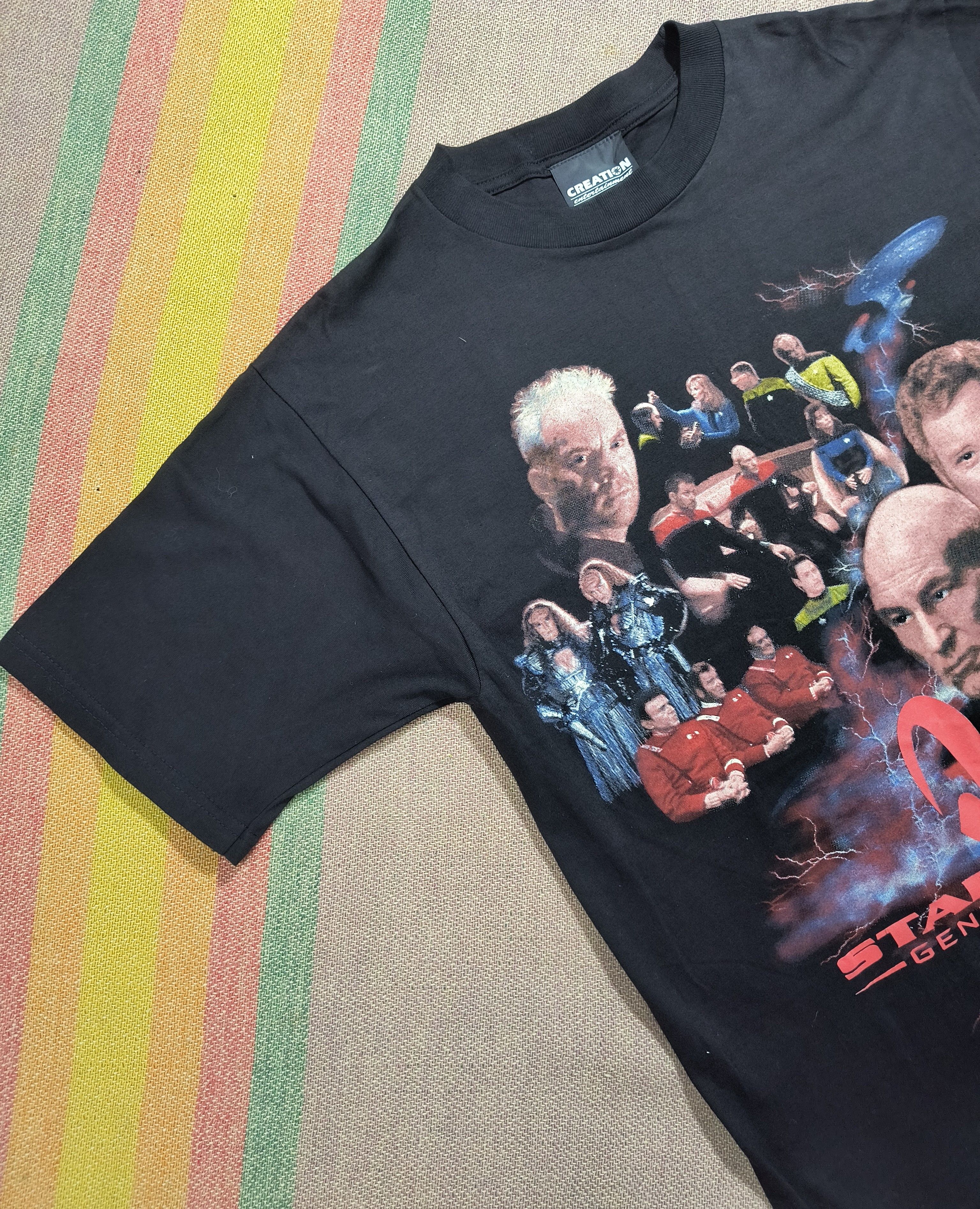 Vintage Vintage Star Trek Generations 1994 tee Size US L / EU 52-54 / 3 - 3 Thumbnail
