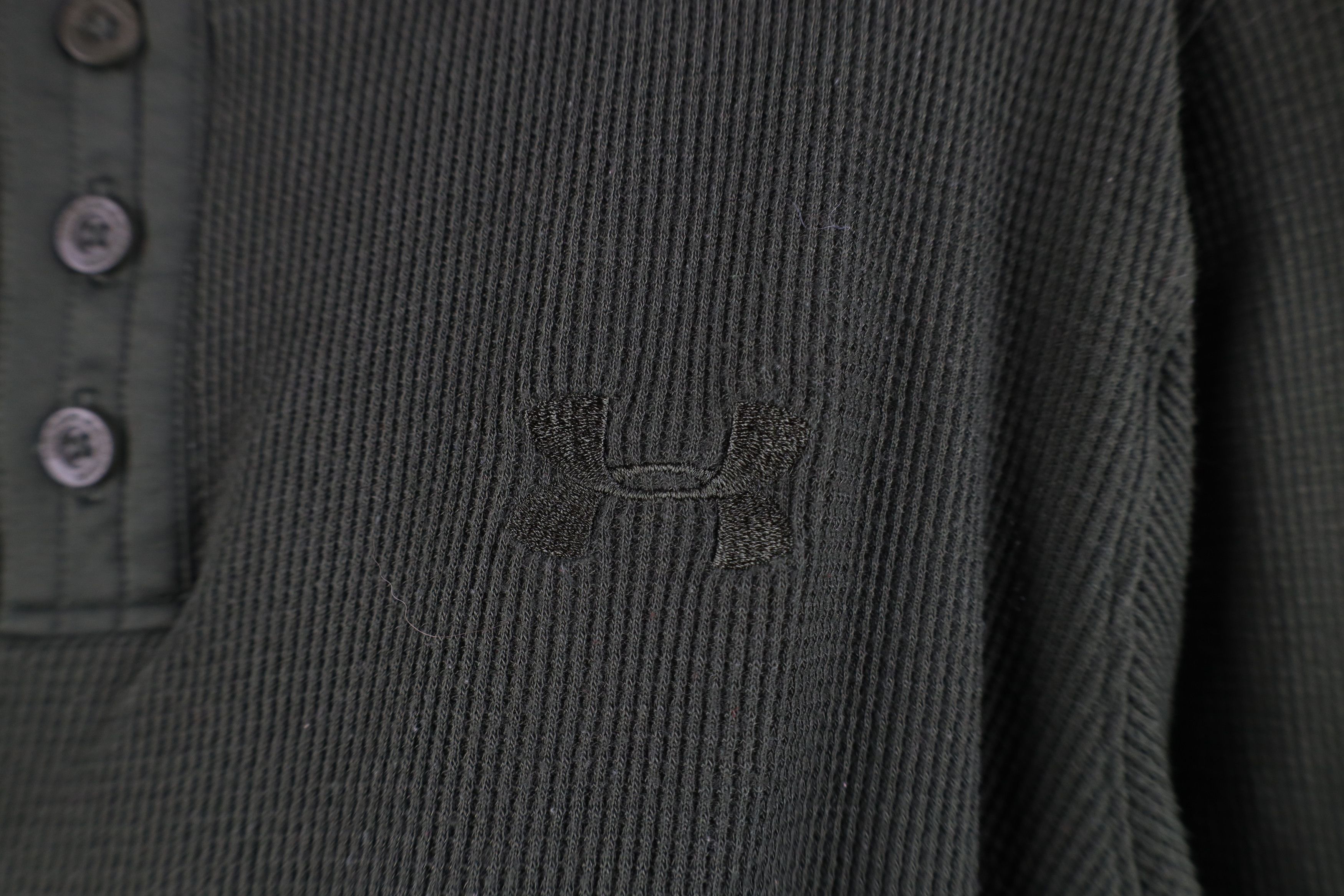 Under Armour Under Armour Thermal Waffle Knit Long Sleeve Henley T-Shirt Size US M / EU 48-50 / 2 - 4 Thumbnail