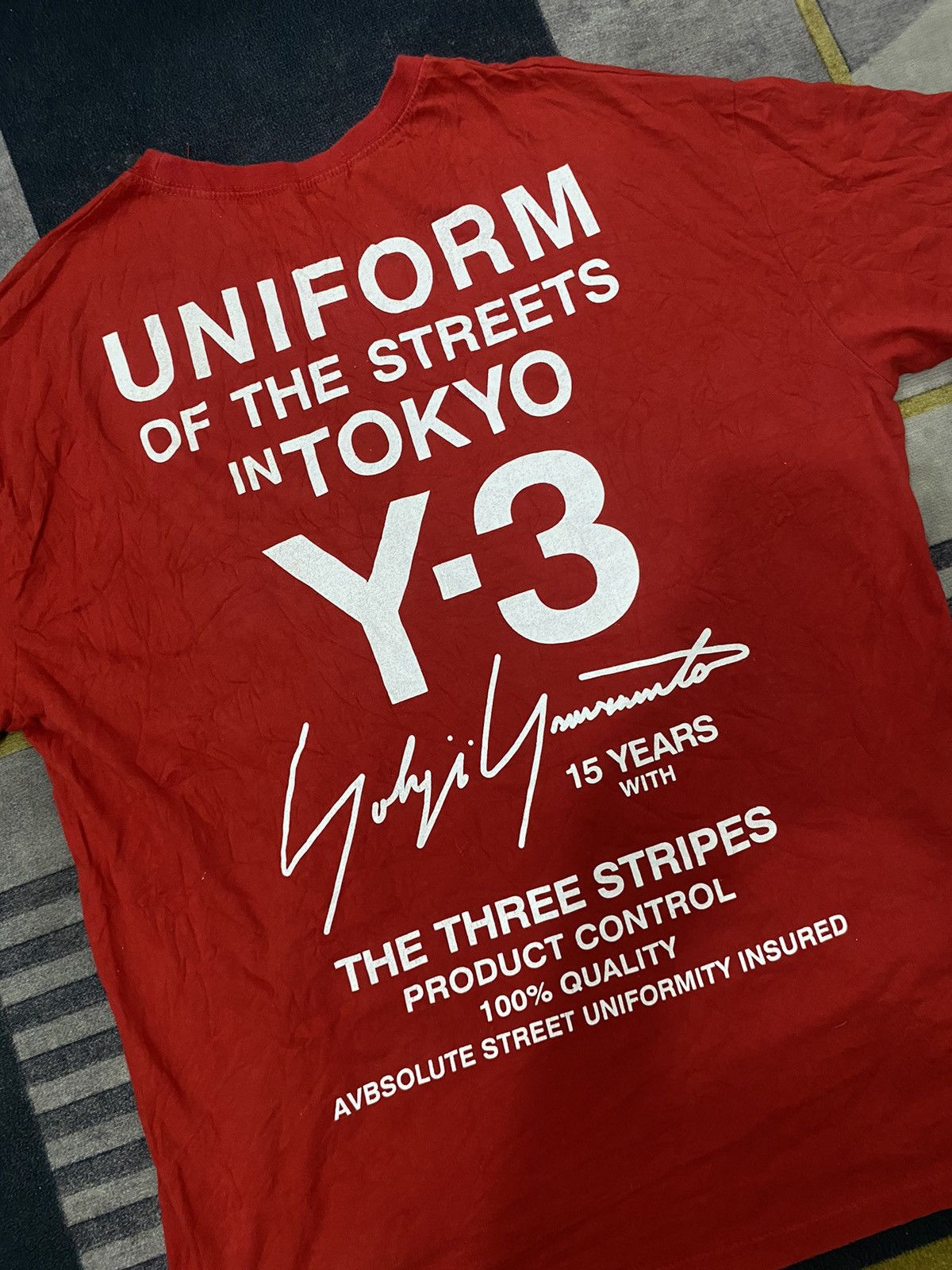 Japanese Brand Y-3 YOHJI YAMMAMOTO STYLE TSHIRT Size US XL / EU 56 / 4 - 5 Thumbnail